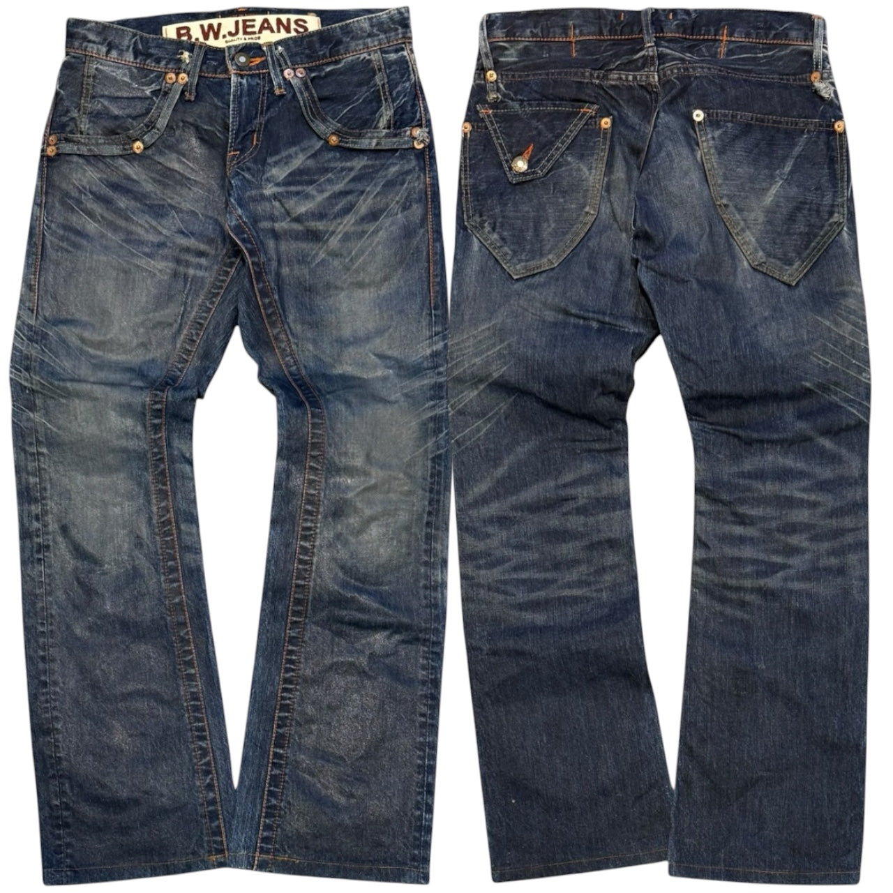000’s Waxed BW Jeans (28”)