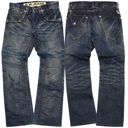 000’s Waxed BW Jeans (28”)