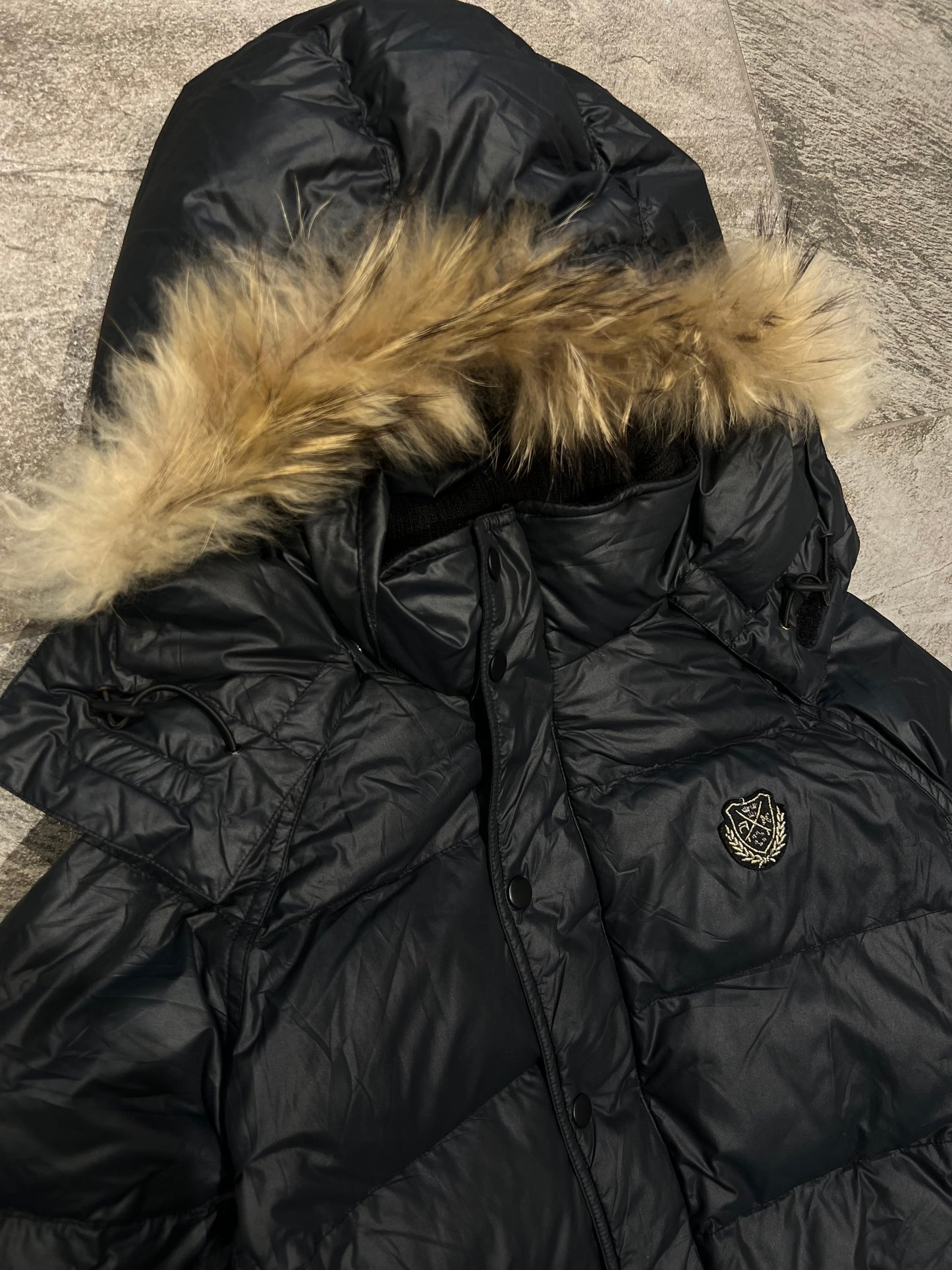 000’s Russ K Fur Hood Puffer