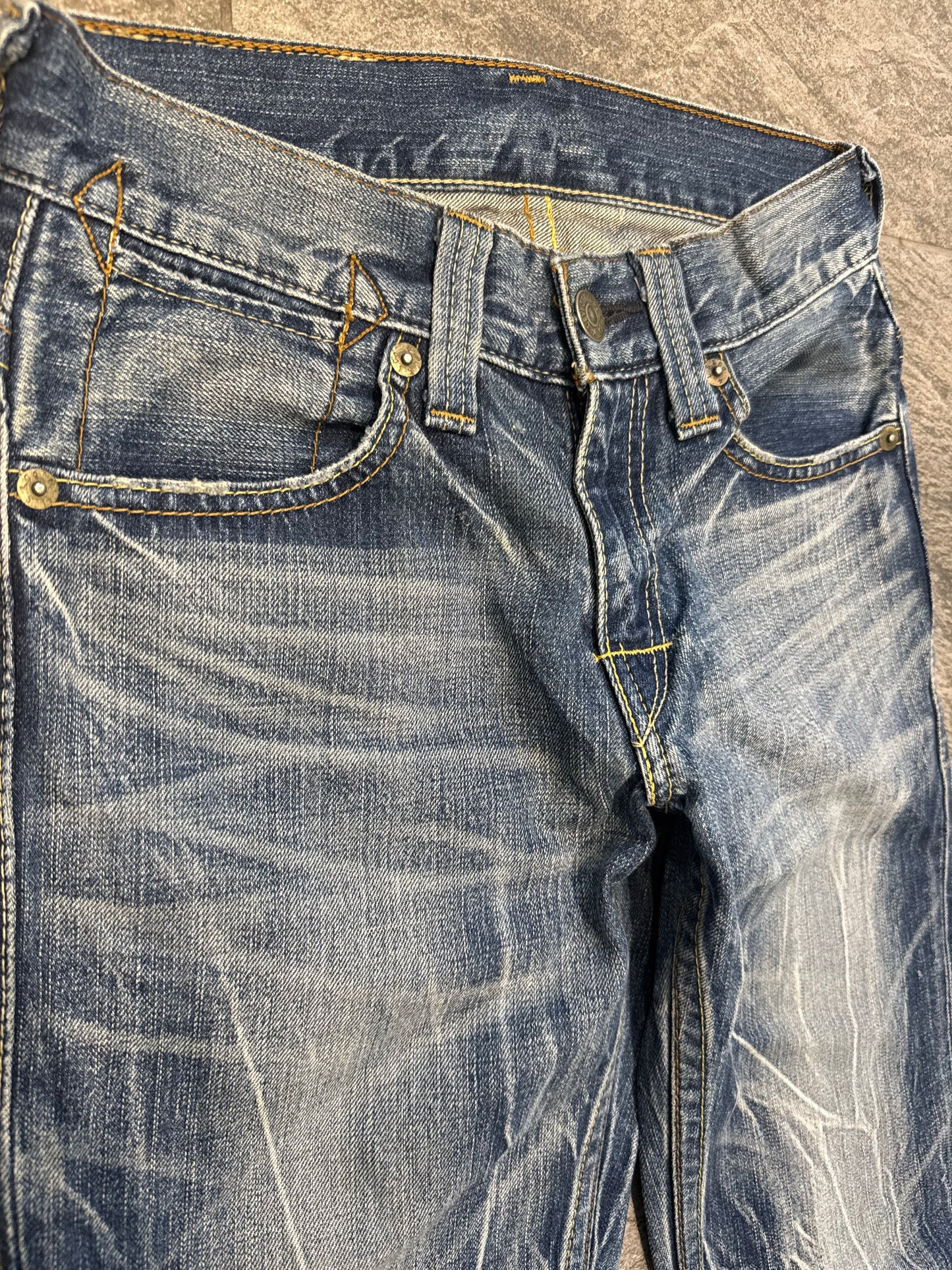 000’s Levi’s 502 Ghost Wash Jeans (29”)