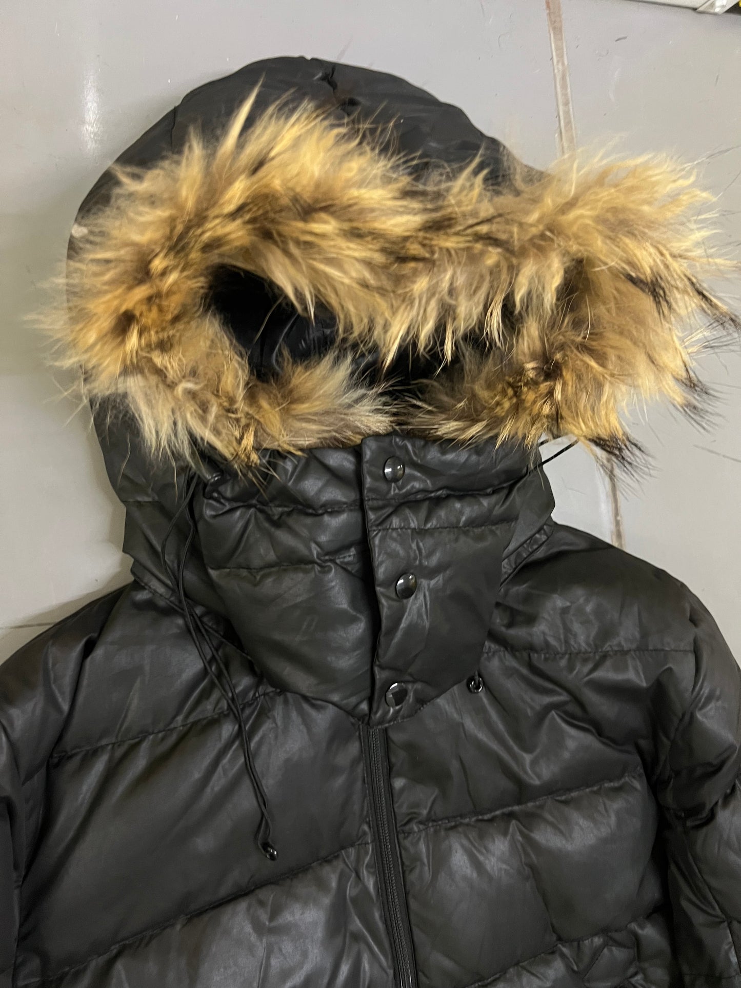000’s ABAHOUSE Fur Hood Puffer