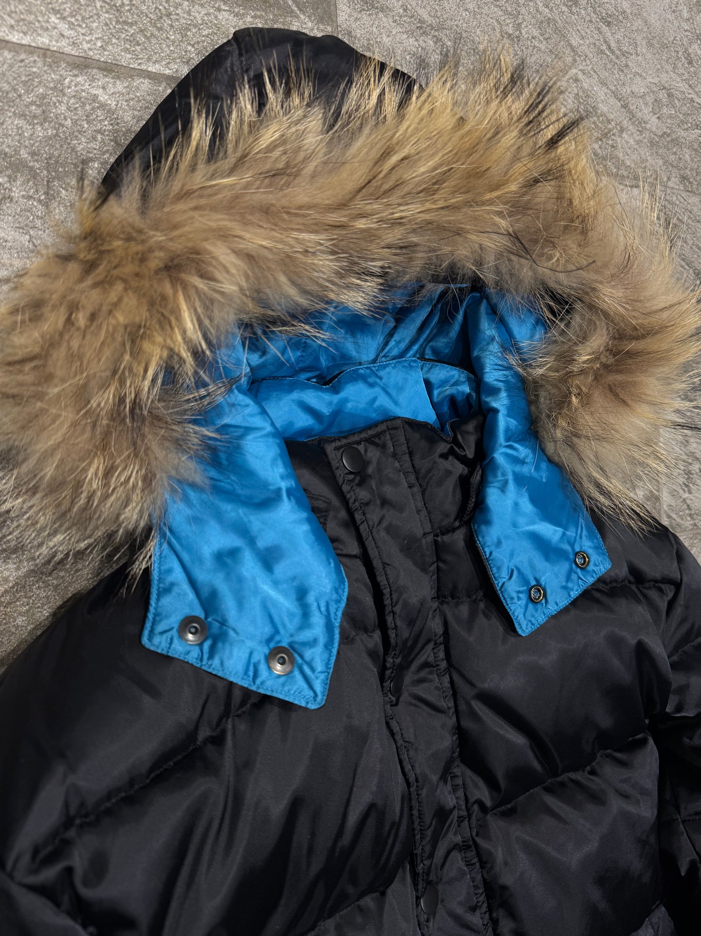 000’s ABX Fur Hood Puffer (M)