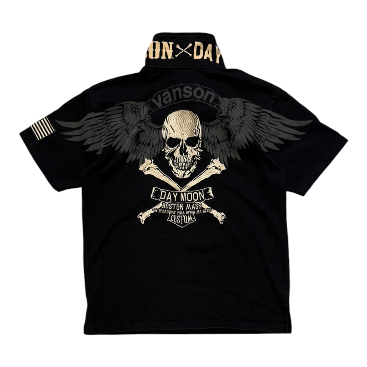 000’s Vanson Skull Polo (S)