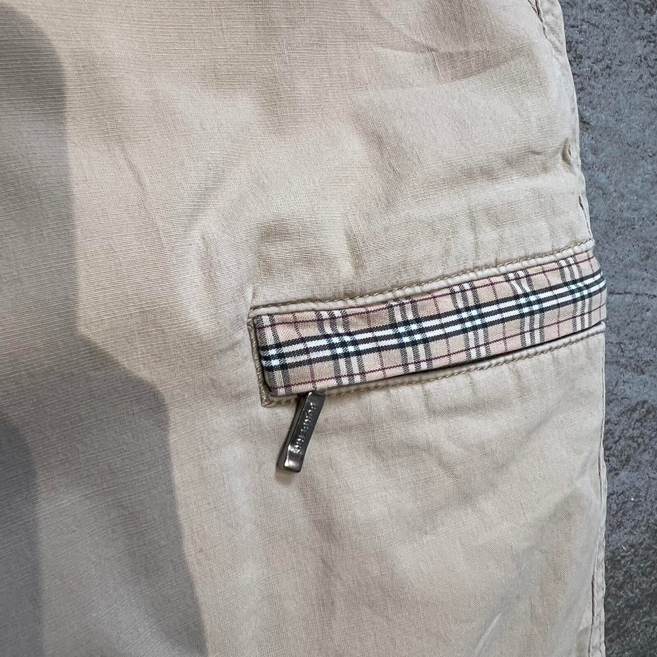 000’s Technical Burberry Cargo Shorts