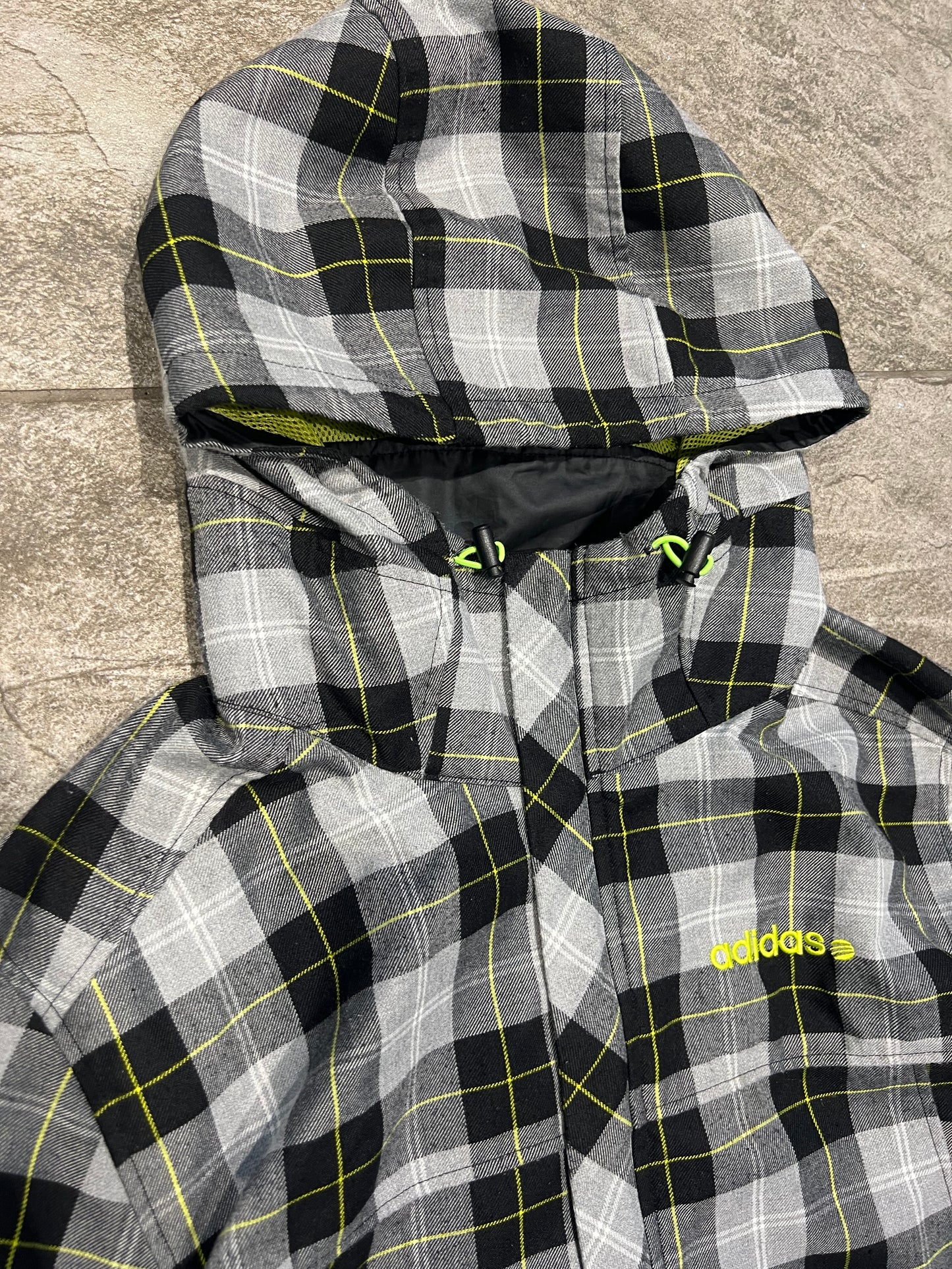 000’s Adidas Neo Plaid/Checkered Jacket