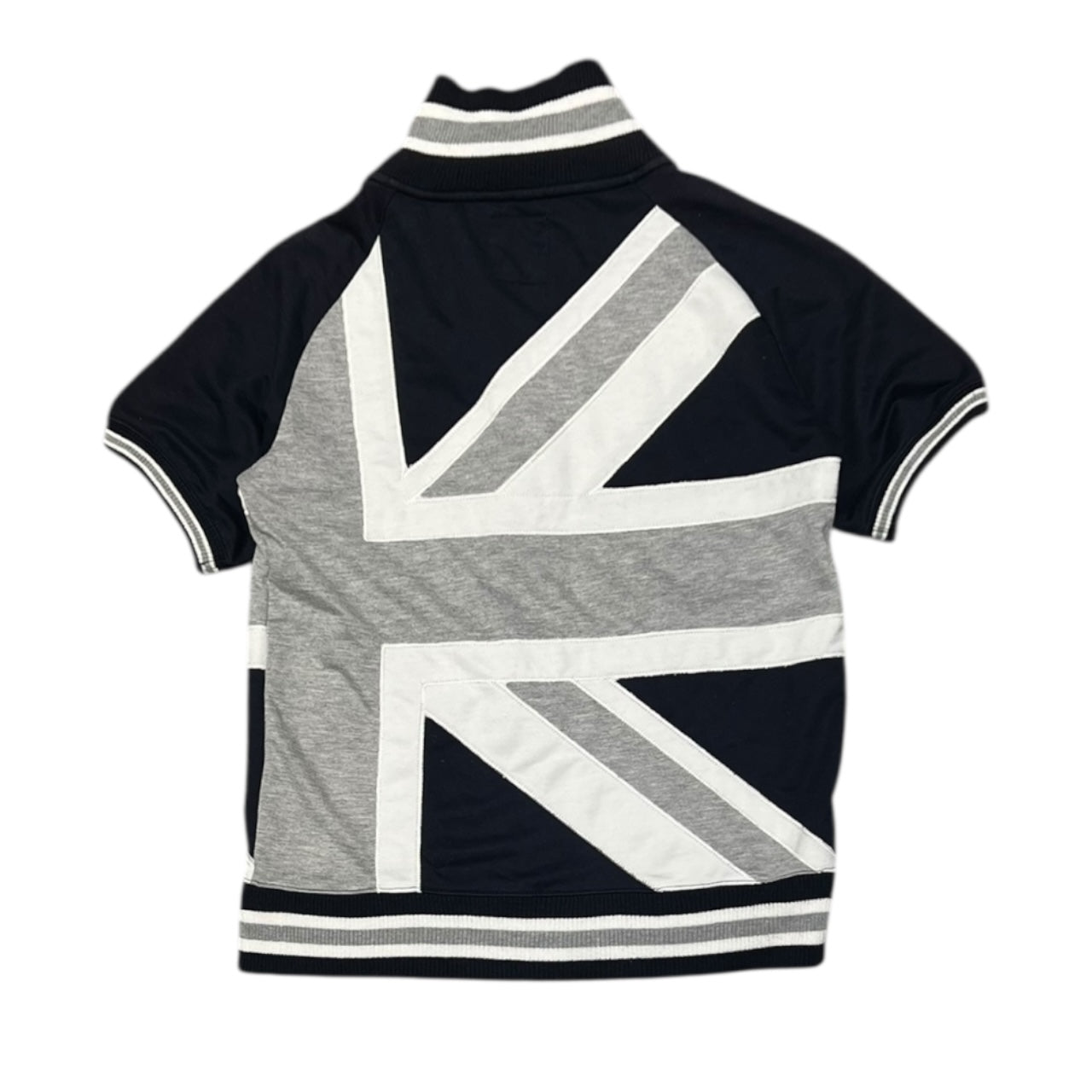 000’s PPFM Union Jack Zip Polo