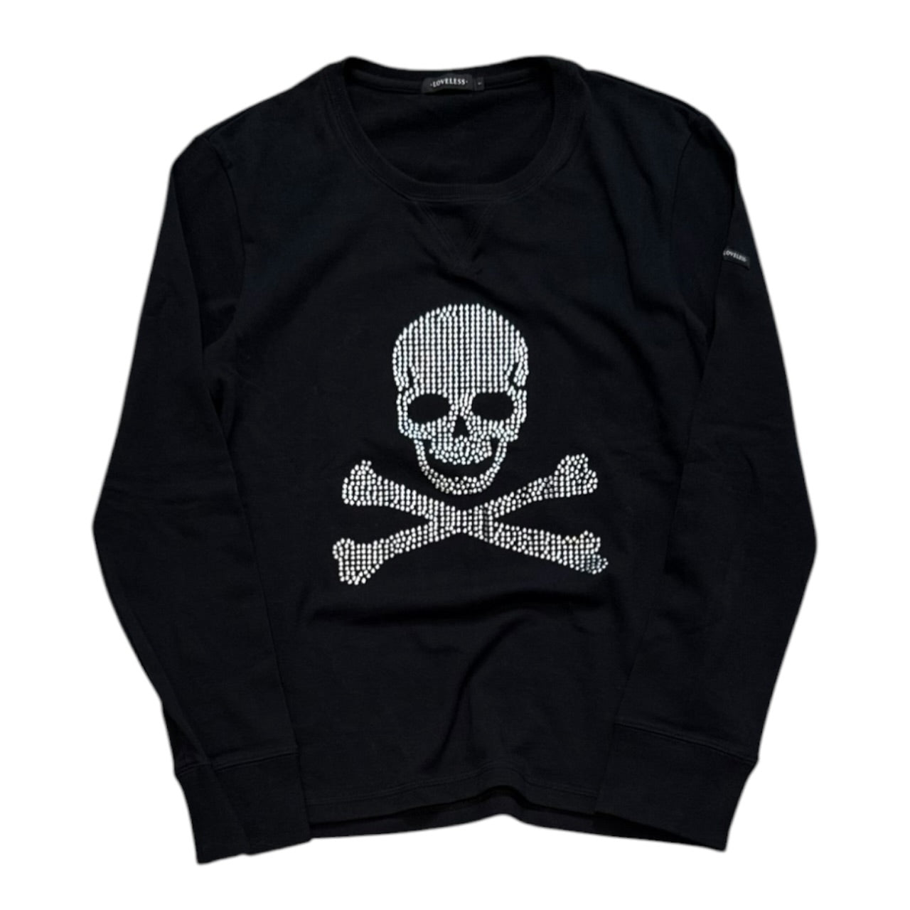 000’s Loveless Studded Skull Longsleeve (XS)