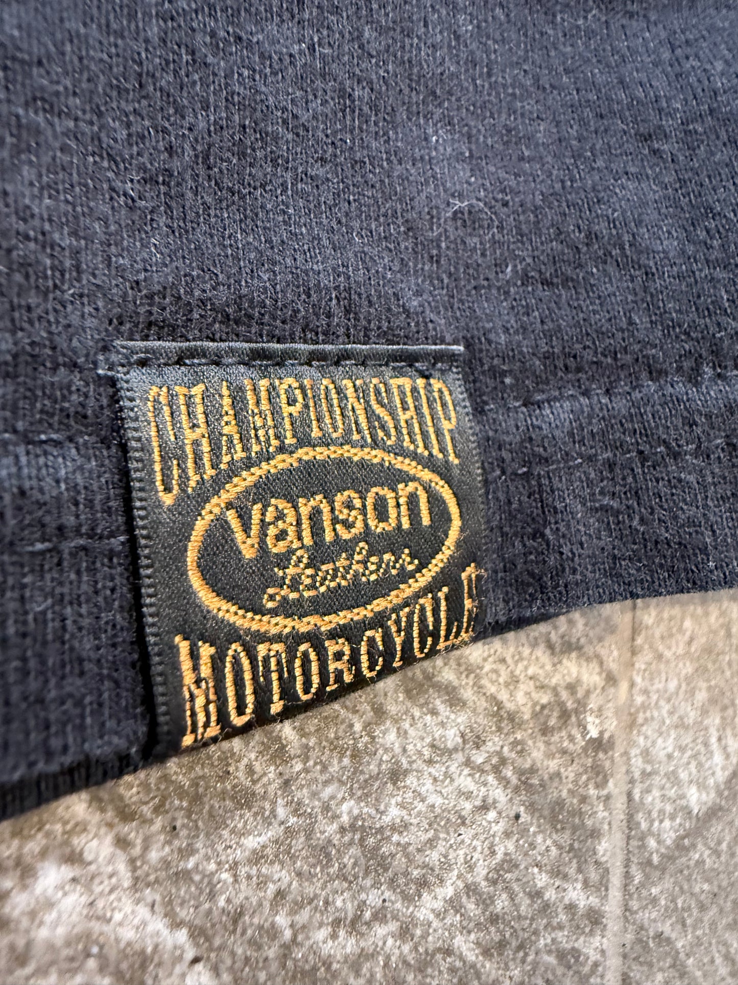 000’s Vanson Skull Longsleeve (S)