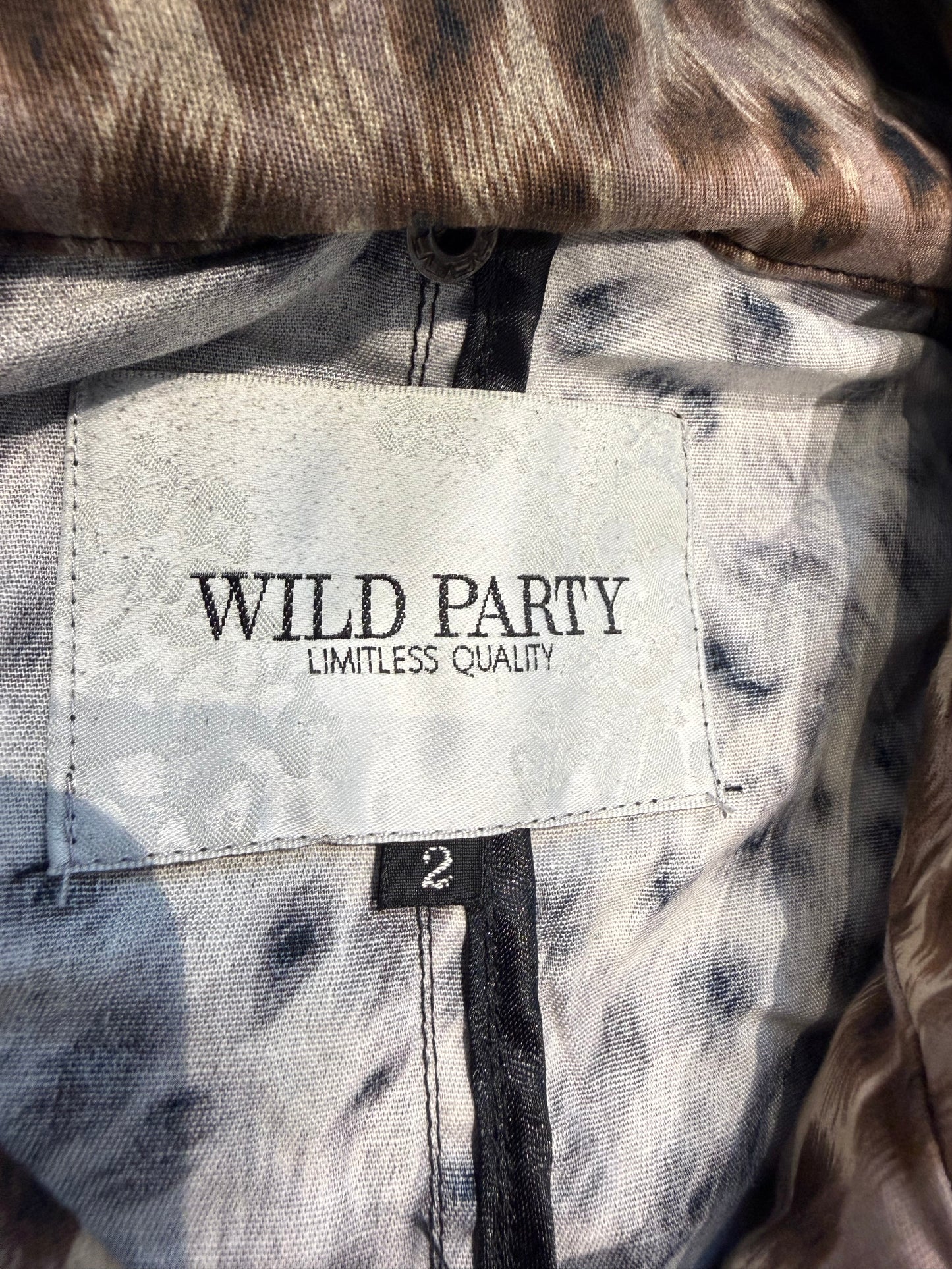 000’s Wild Party Leopard Bono Jacket (S)