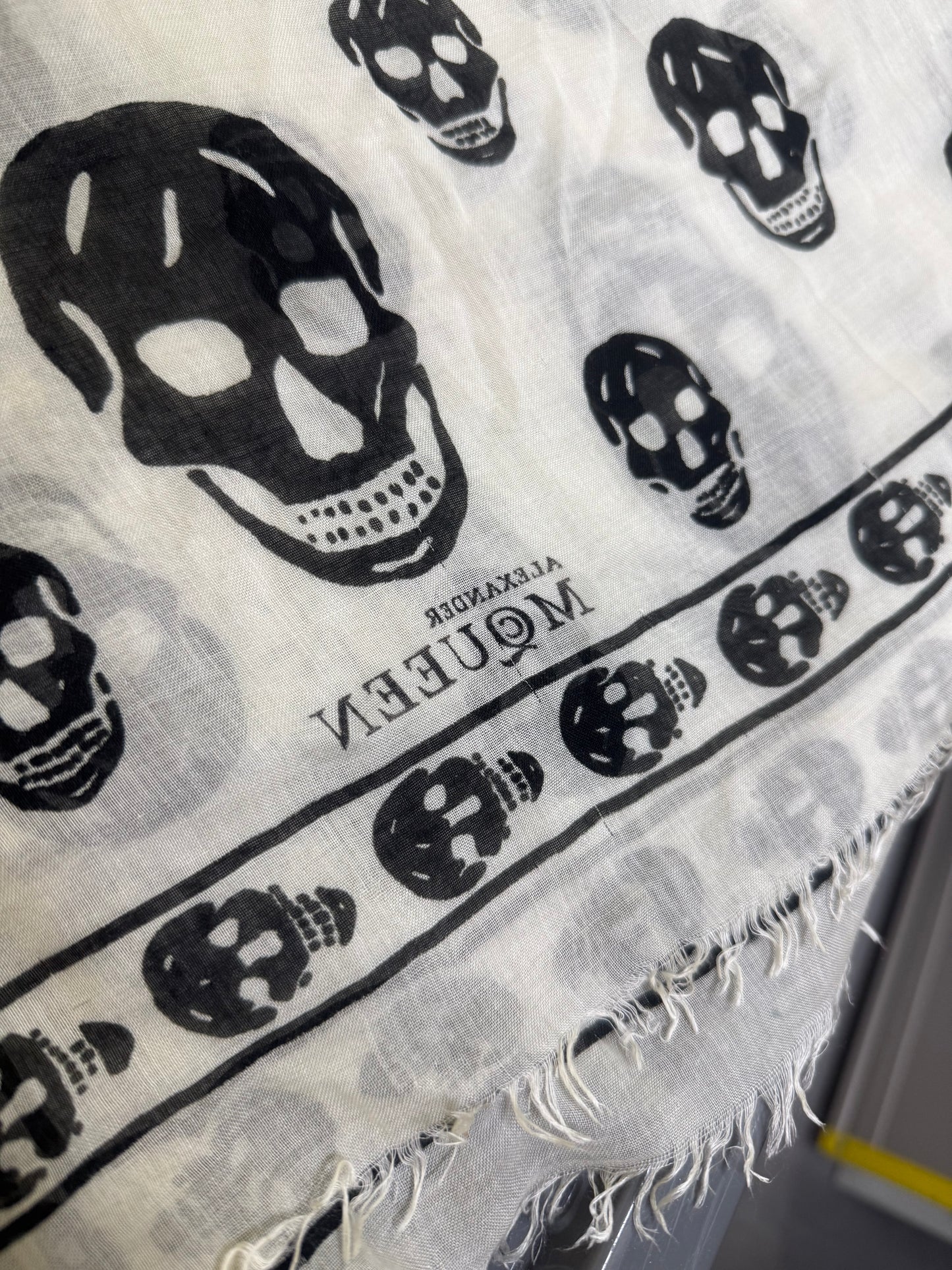 2010’s Alexander McQueen Skull Silk Scarf