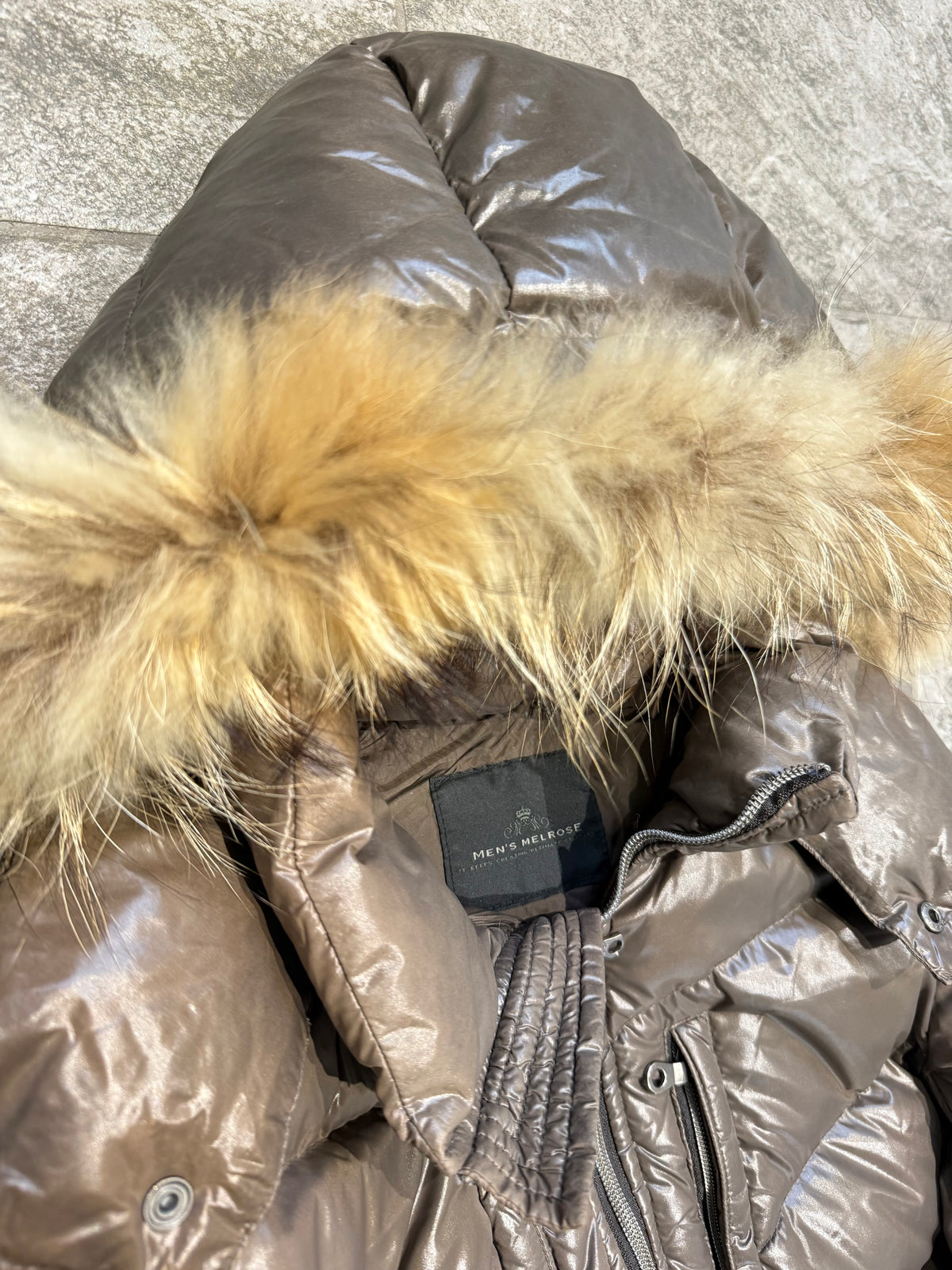 000’s Melrose Glossy Fur Puffer (S)