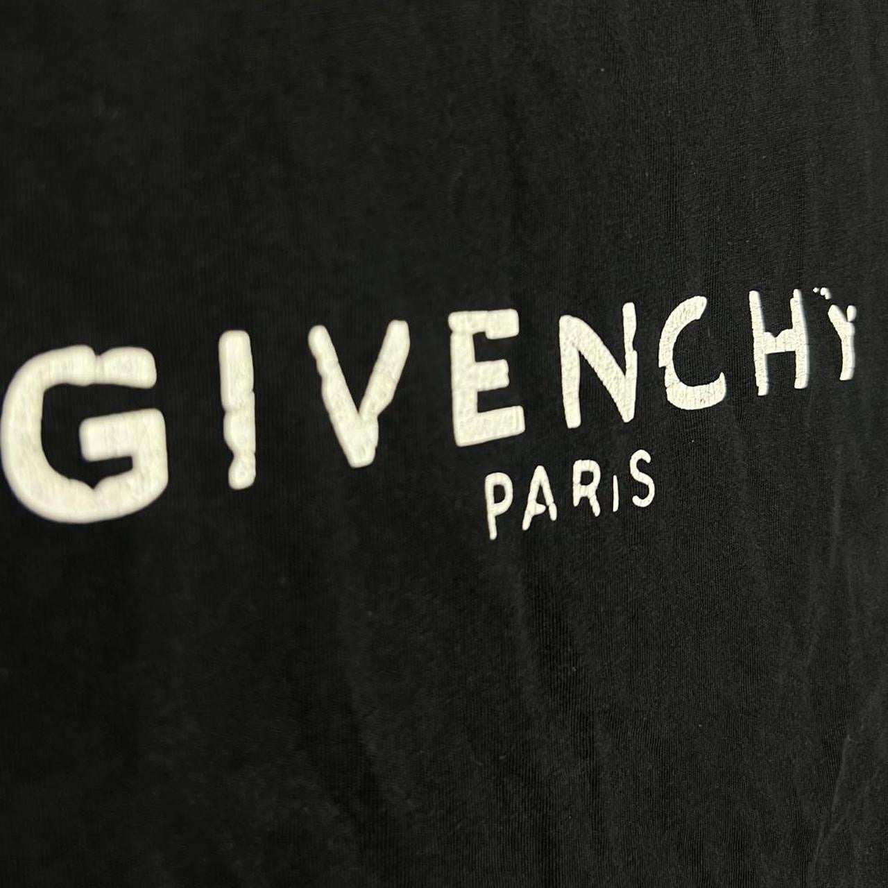Givenchy Vintage Effect Signature Tee