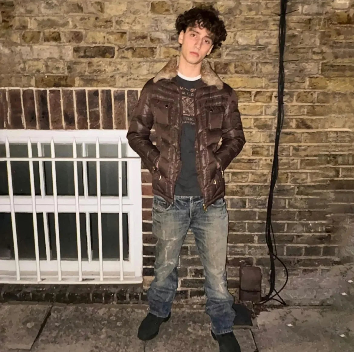 000’s Abahouse Fur Collar Puffer