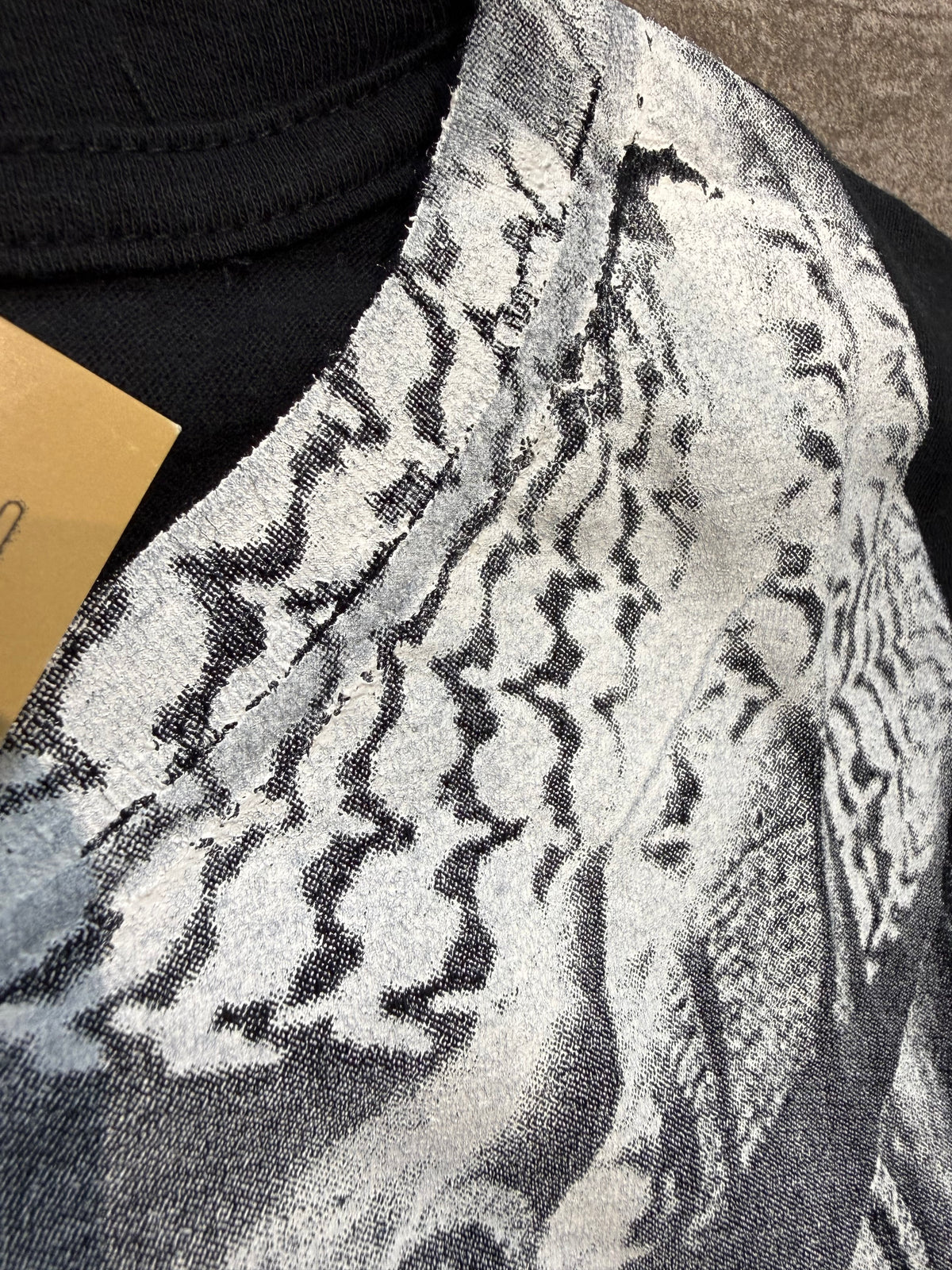 Rutilated Quartz Keffiyeh Tee (XS)