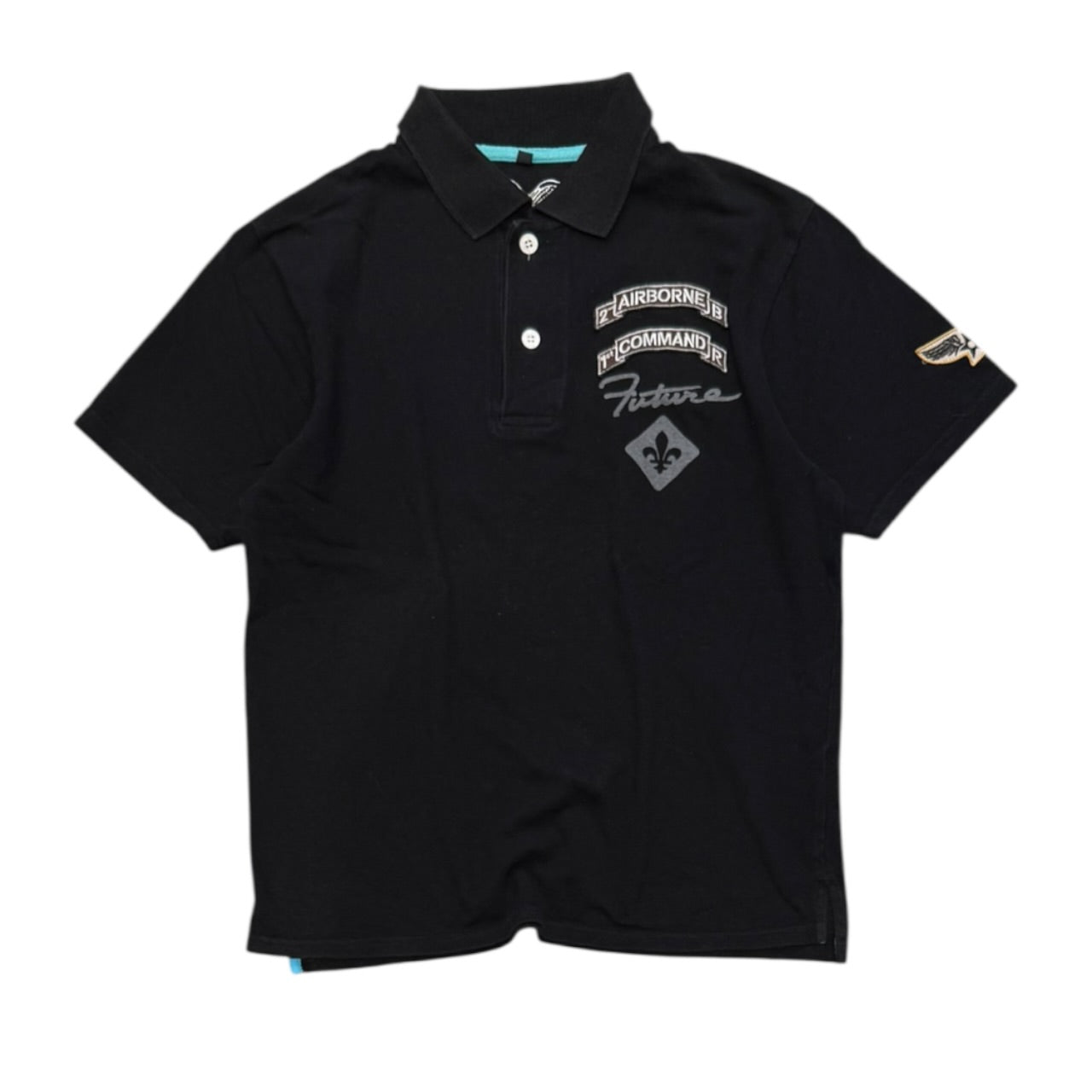 000’s Japanese Patchwork Polo (S)