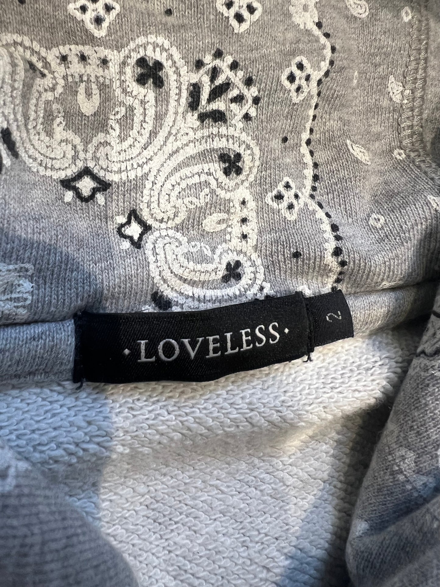 000’s Loveless Zip Up Hoodie