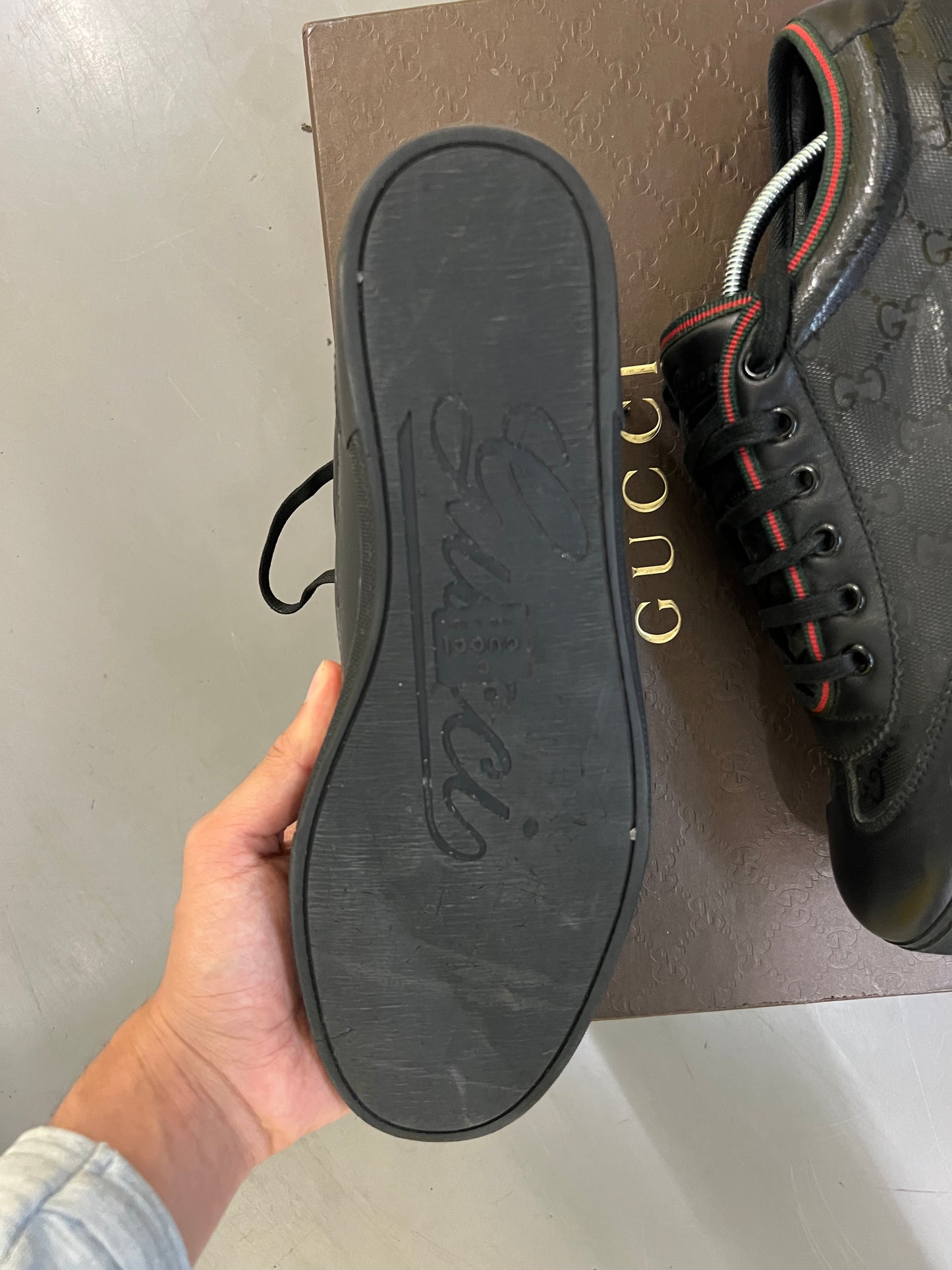 Gucci Monogram Low Trainers