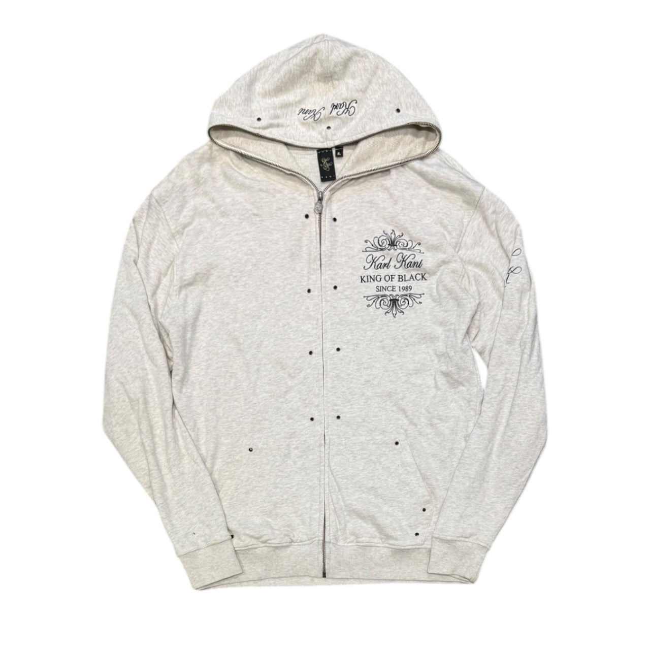 000’s Karl Kani Full Zip Hoodie (XL)