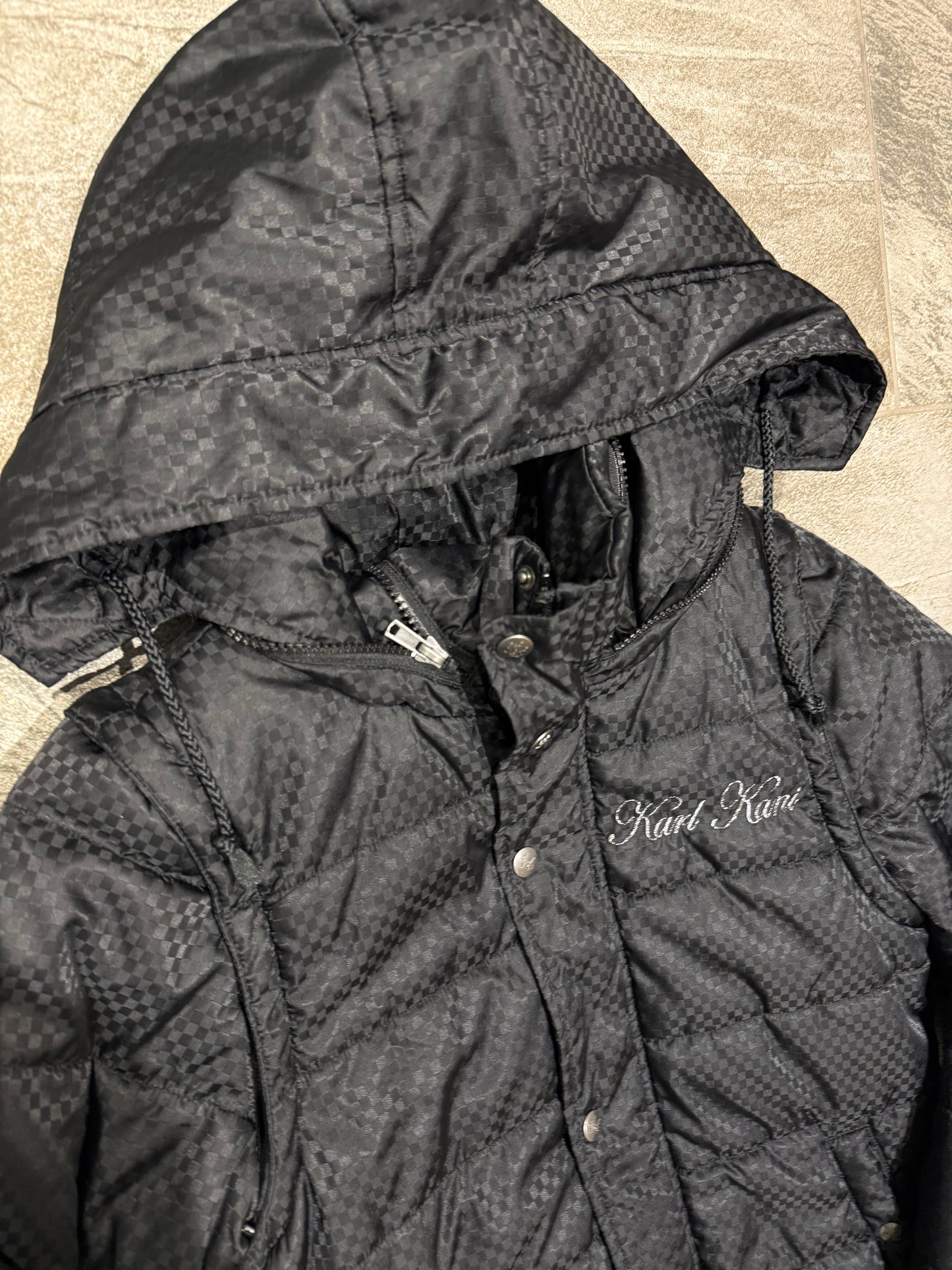 000’s Karl Kani Detachable Arms Puffer (XS)