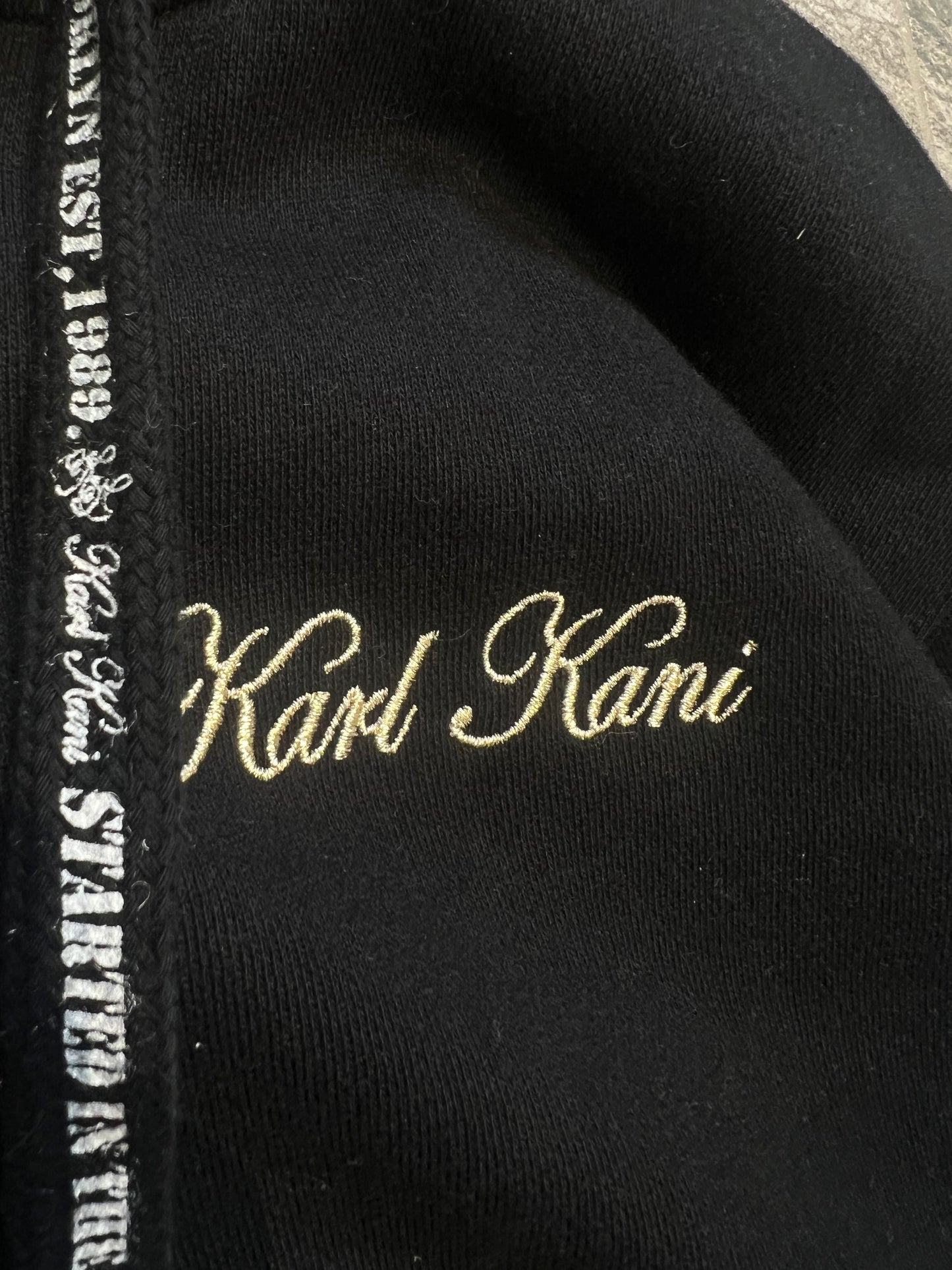 000’s Karl Kani Leopard Zip Up Hoodie