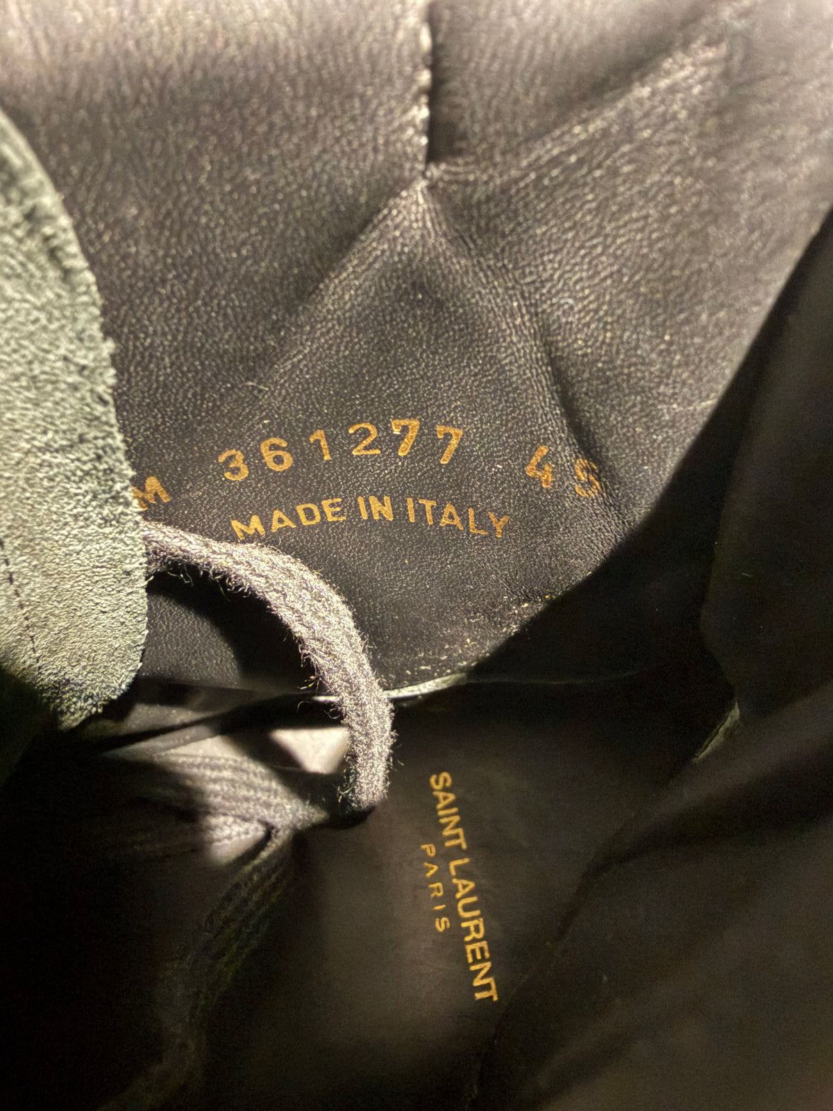 Saint Laurent SL16H Belted Studded High Tops (EU 45 - UK 11)