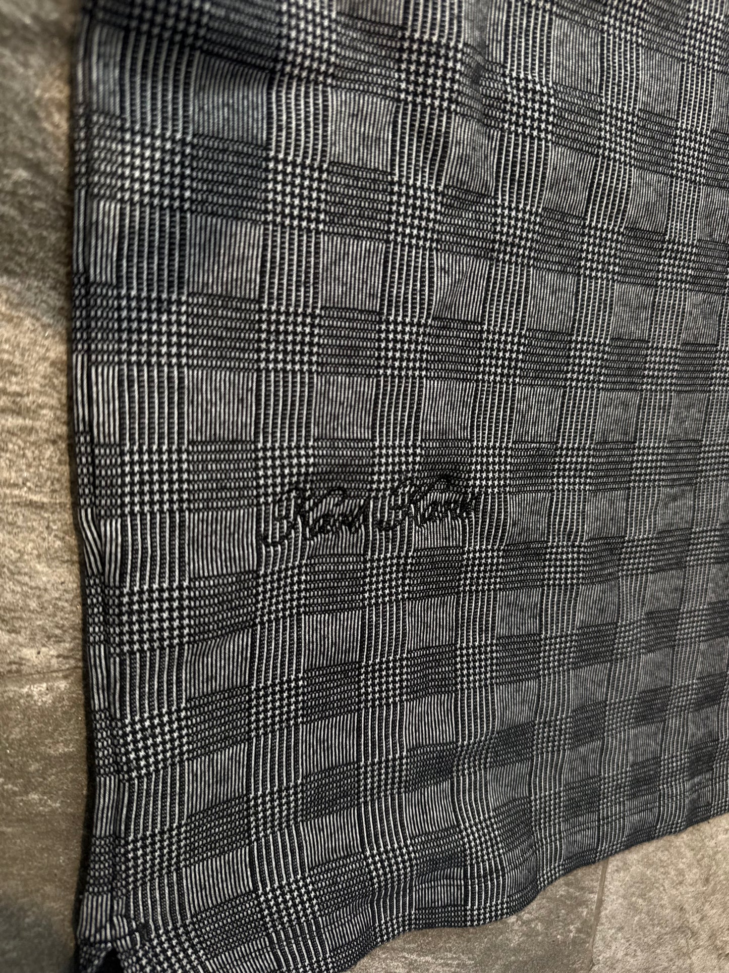 000’s Karl Kani Plaid Polo (S)