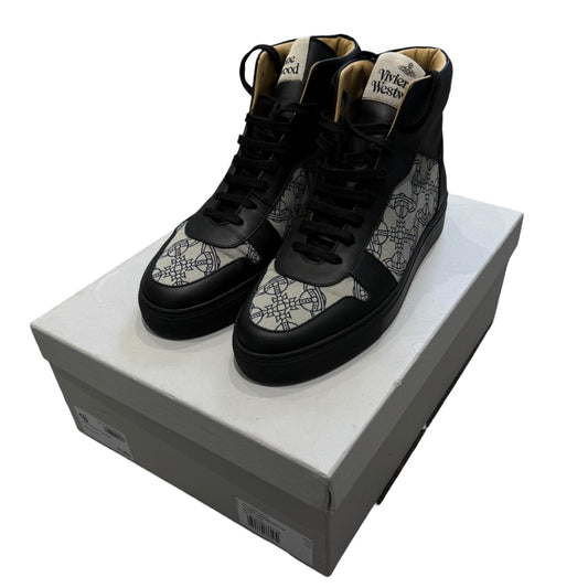 Vivienne Westwood Gradient Orb Print High Tops (EU 42 - UK 8)