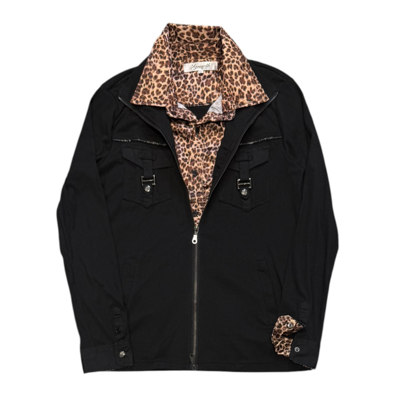 000’s In The Attic Leopard Print Jacket (M)