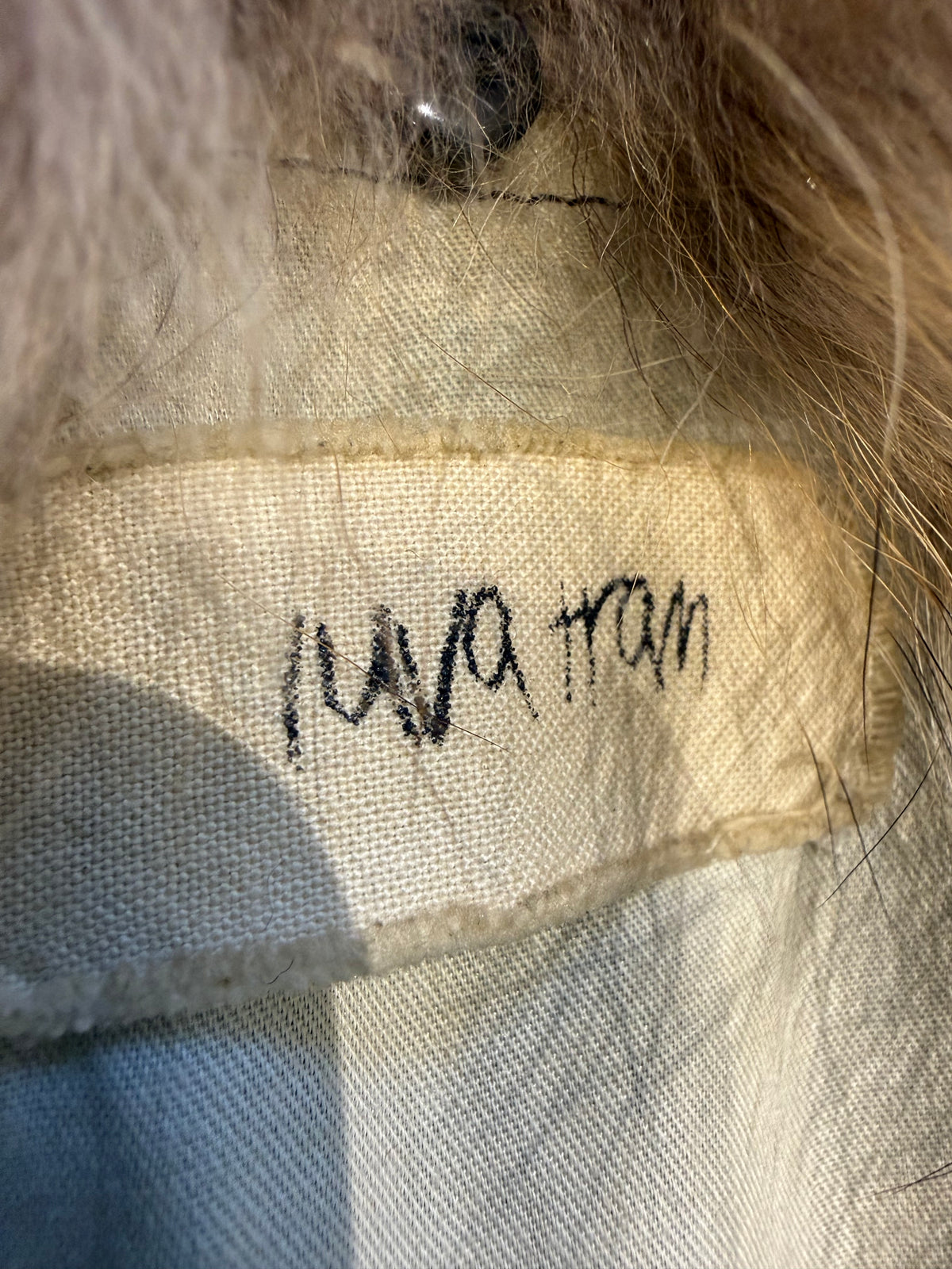 000’s Luva Tram Sheep Leather Fur Jacket (XS)