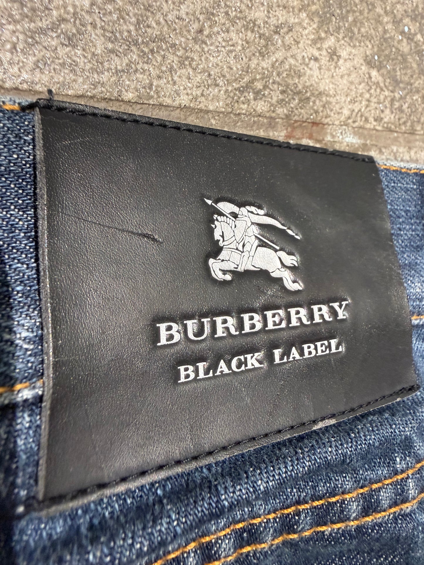 000’s Burberry Grid Jeans (33”)