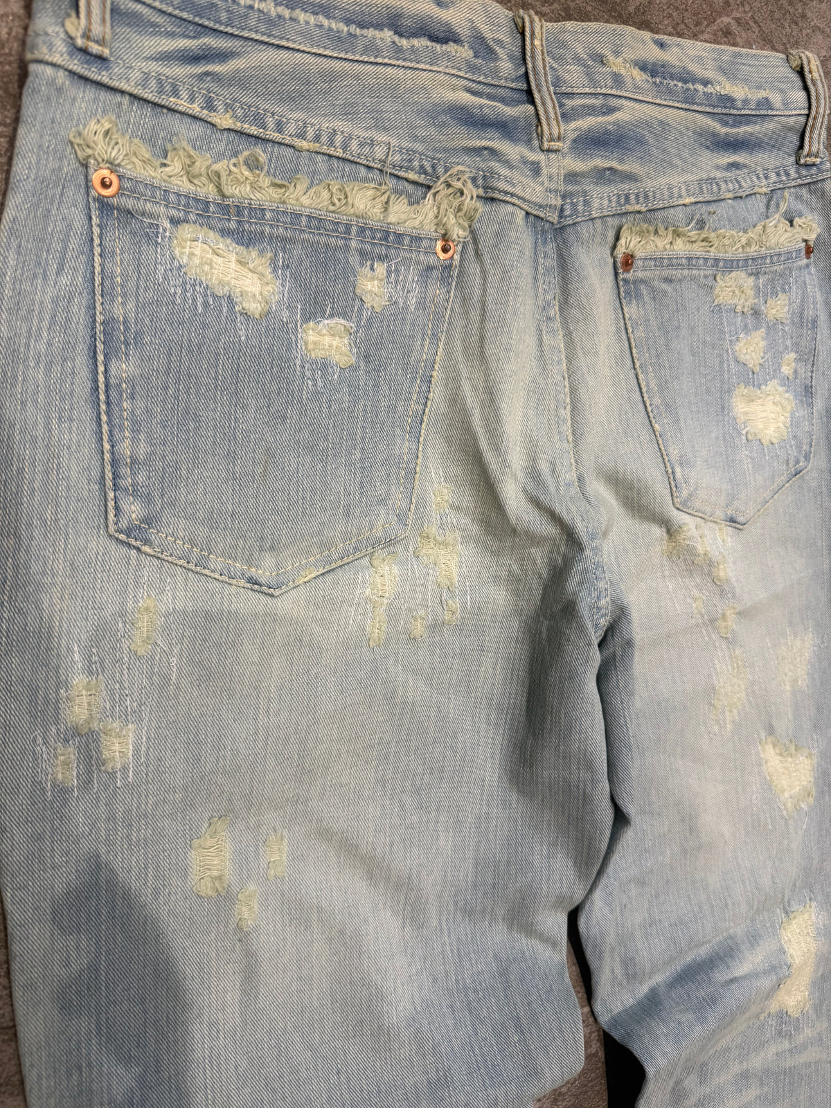 000’s Exhibitionist Heavy Sashiko Repair Jeans (32”)