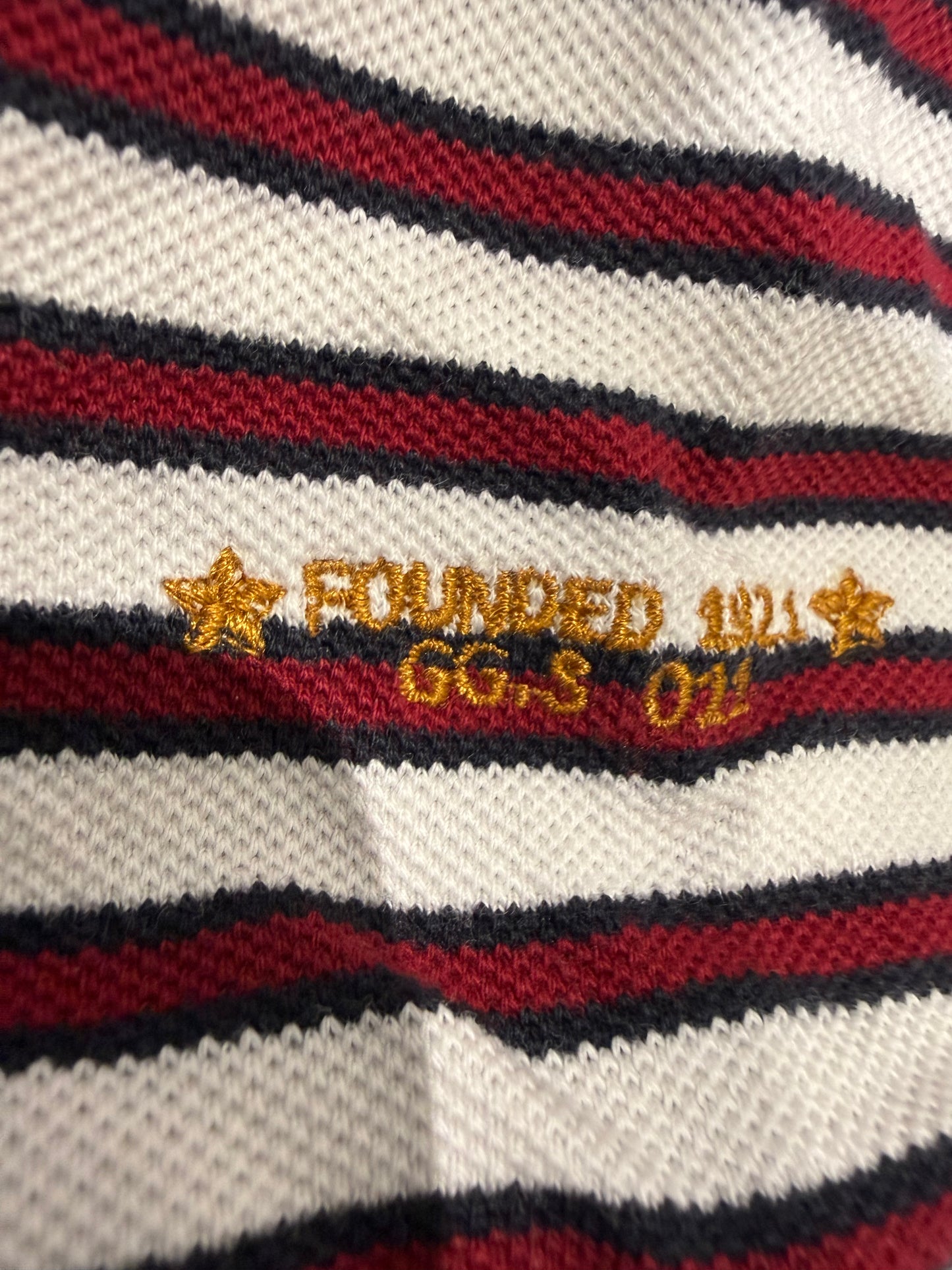 Gucci Striped Polo (L)
