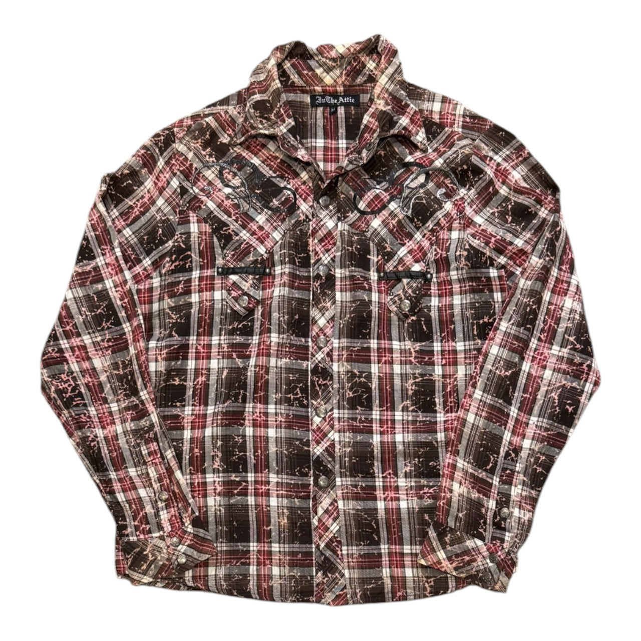 000’s In The Attic Plaid Flannel (S)