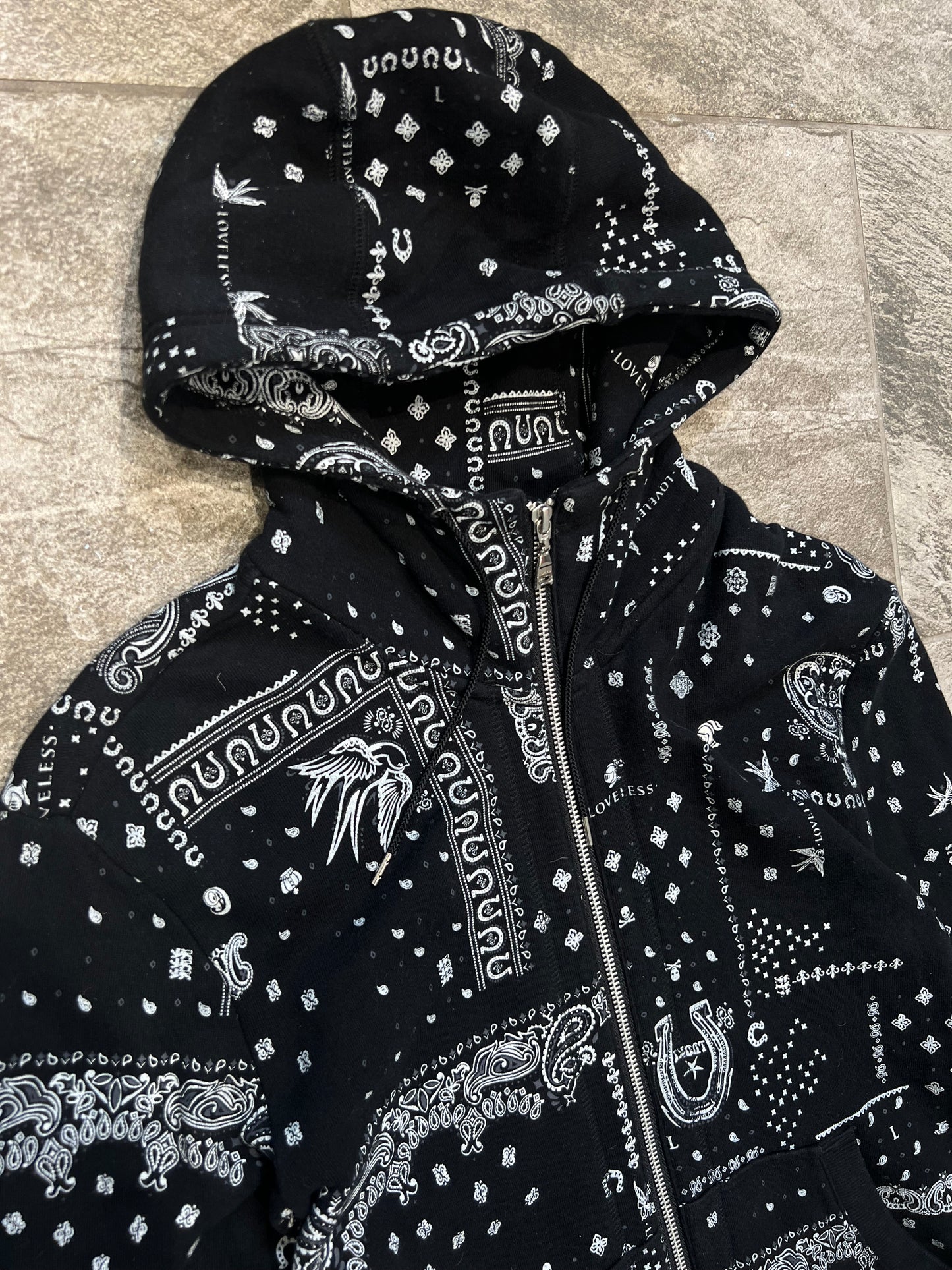 000’s Loveless Zip Up Hoodie