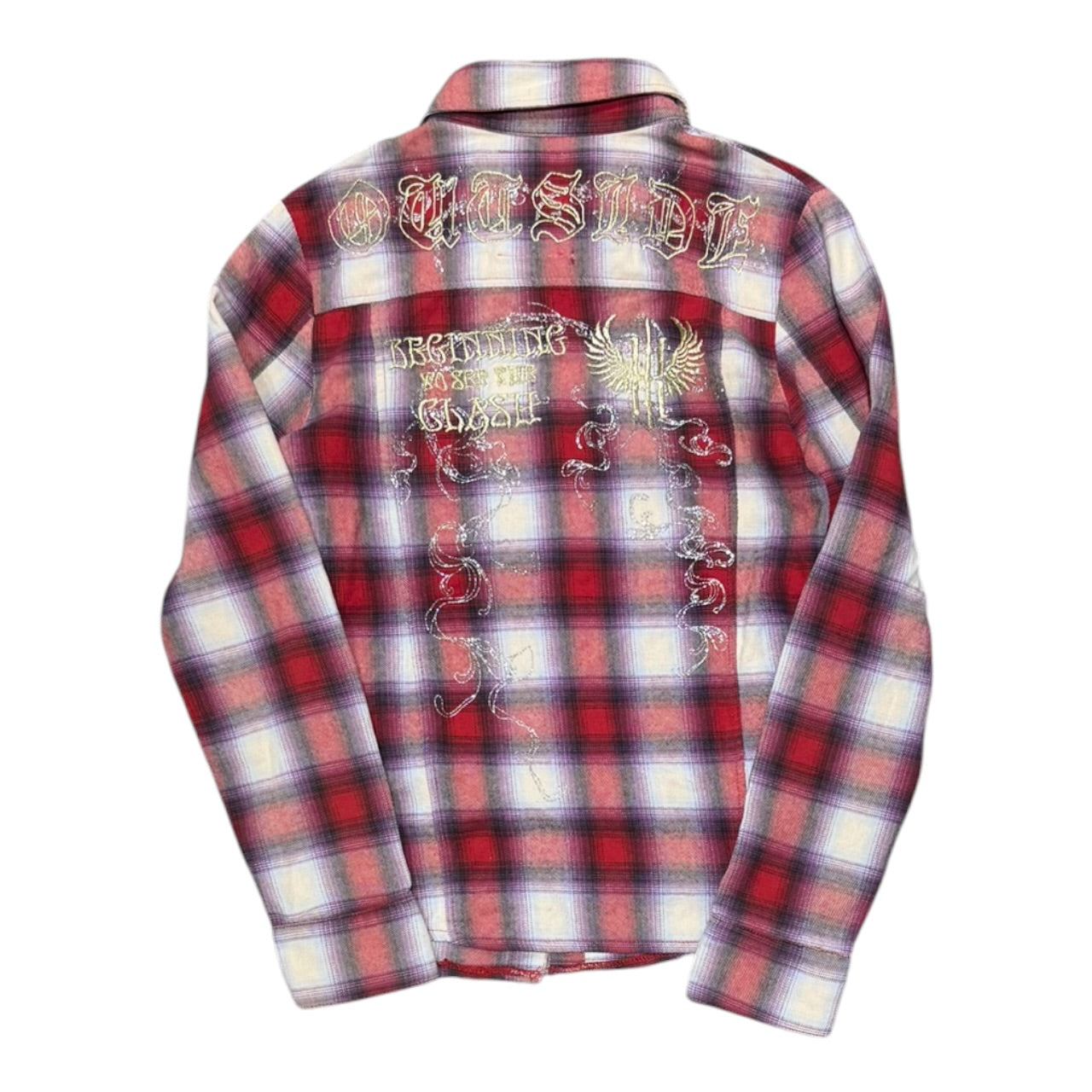 000’s Midas Plaid Flannel (XS)