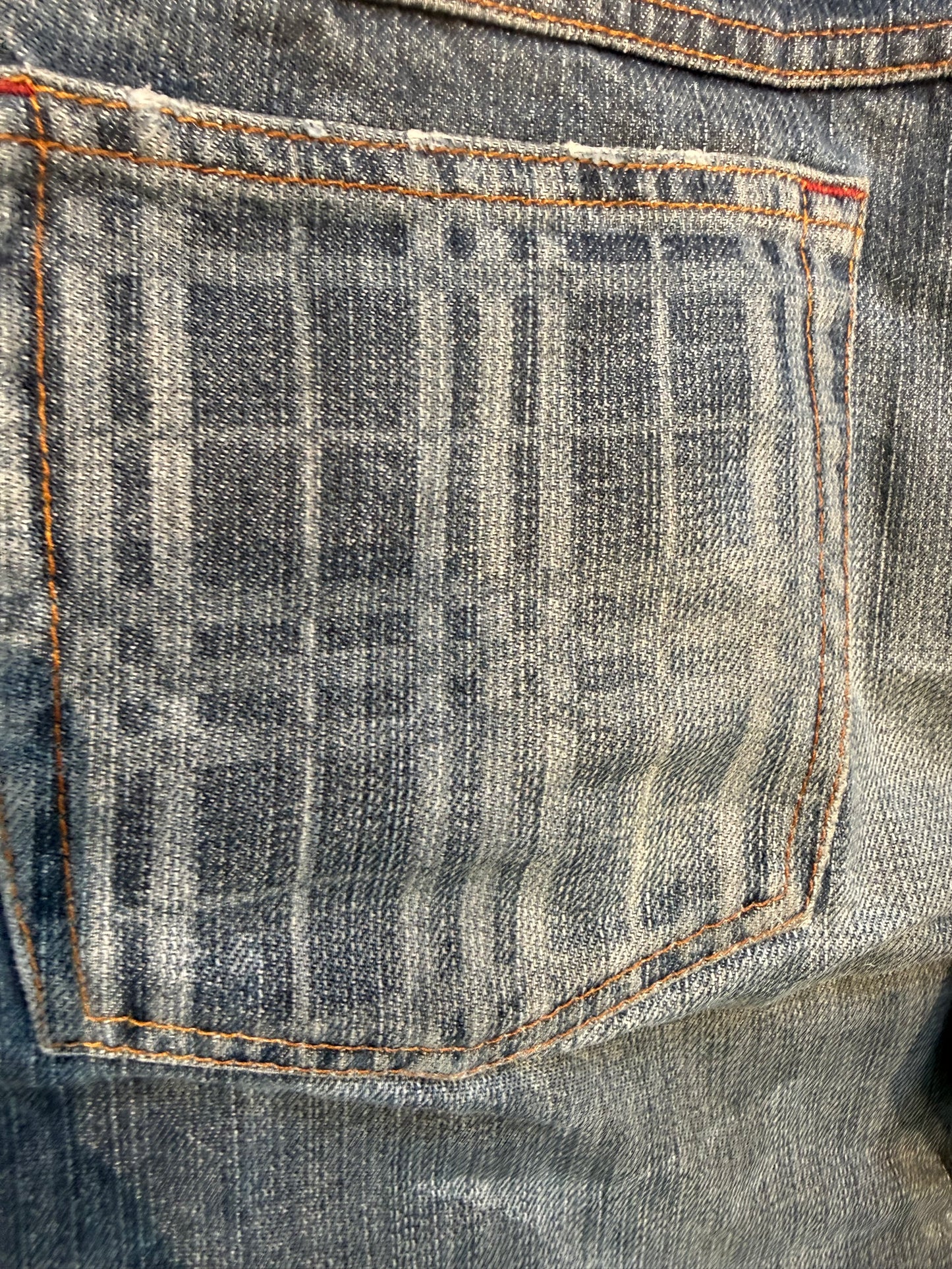 000’s Waxed Burberry Jeans (30”)
