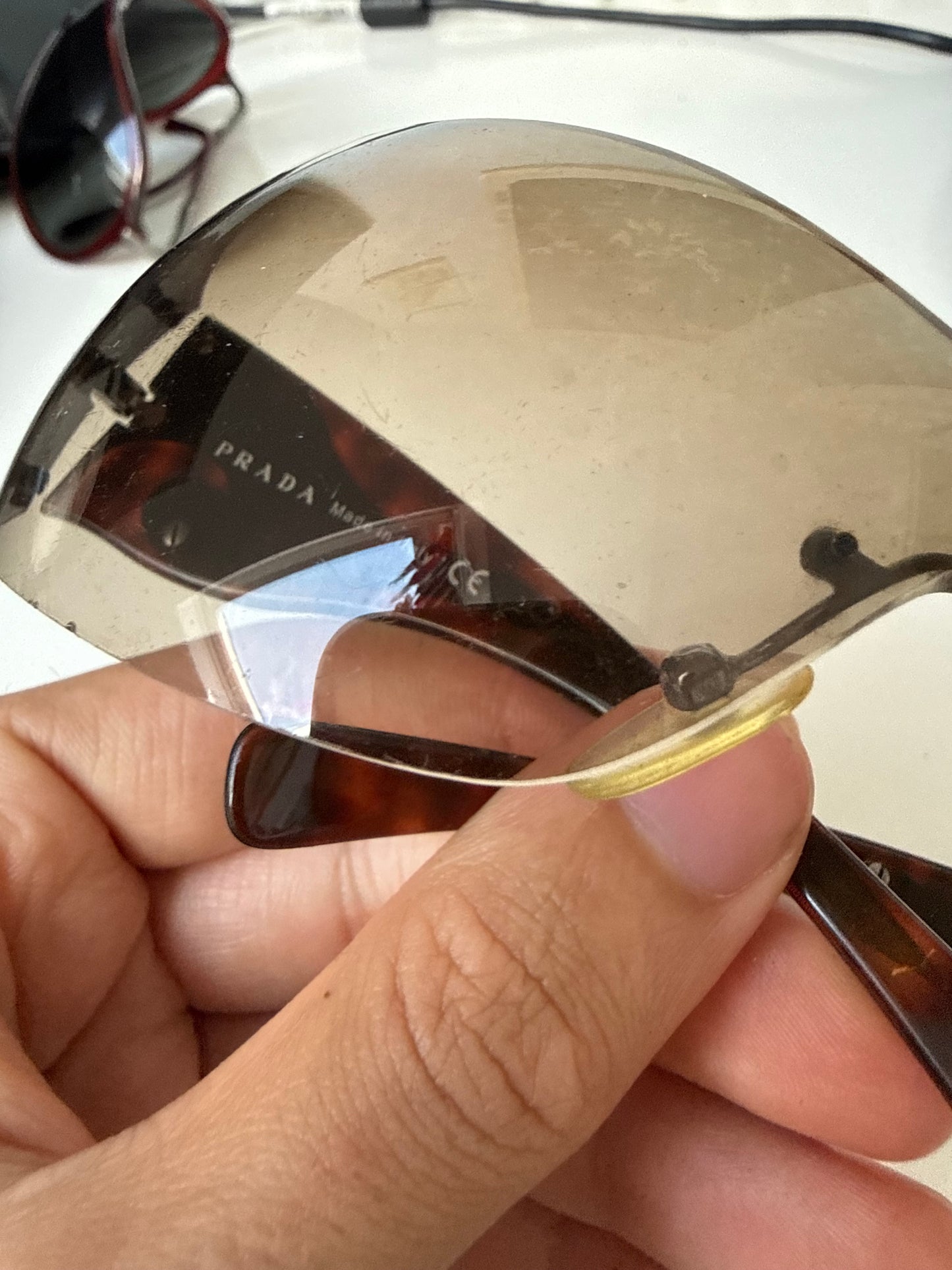 000’s Prada Swirl Sunglasses
