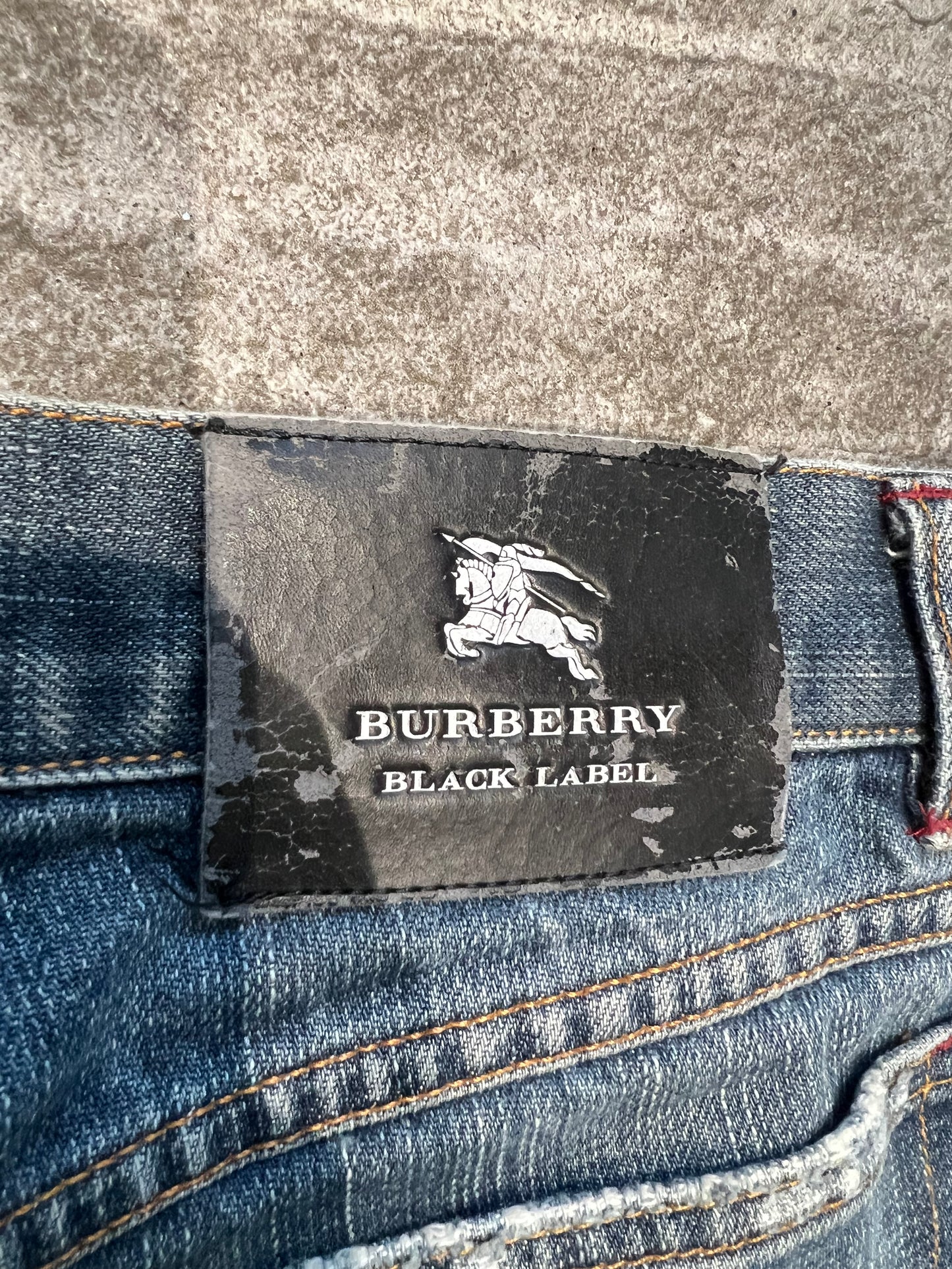 000s Burberry Black Label Denim Jeans
