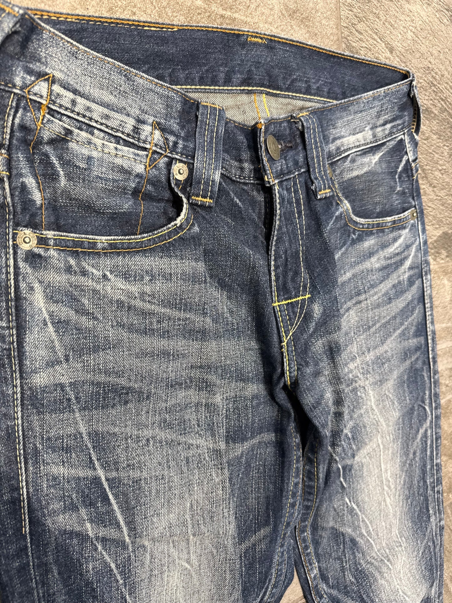 000’s Levi’s 502 Ghost Wash Jeans (30”)