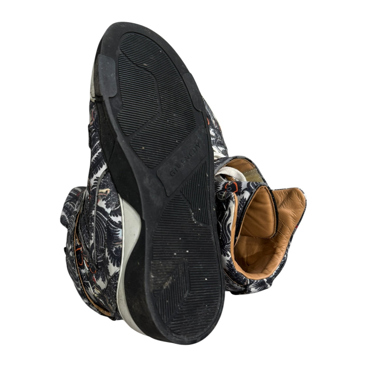 Givenchy Tyson Paisley Moth High Tops (EU 41 - UK 7) Fits 7.5