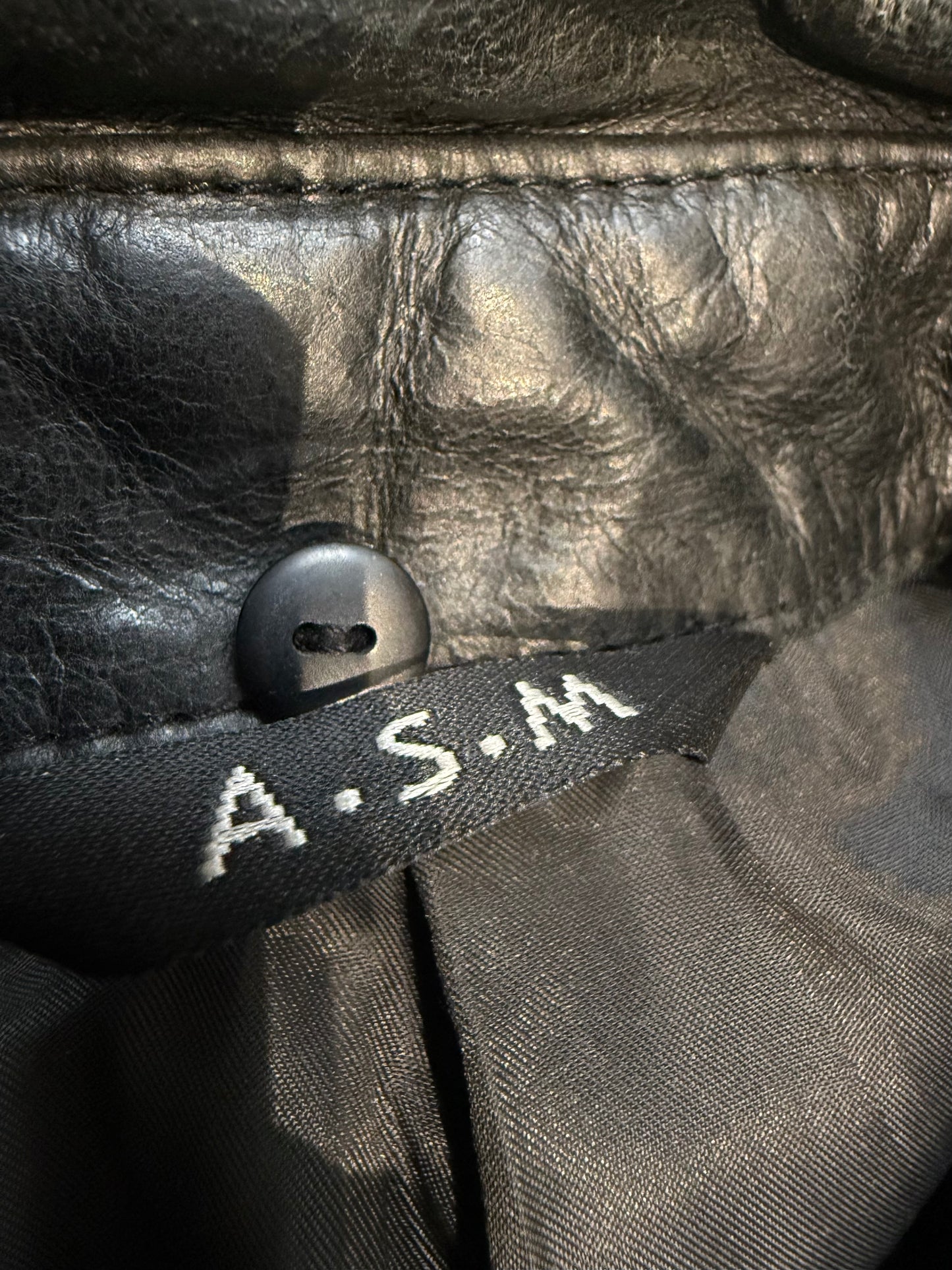 000’s ASM Leather Jacket (S)