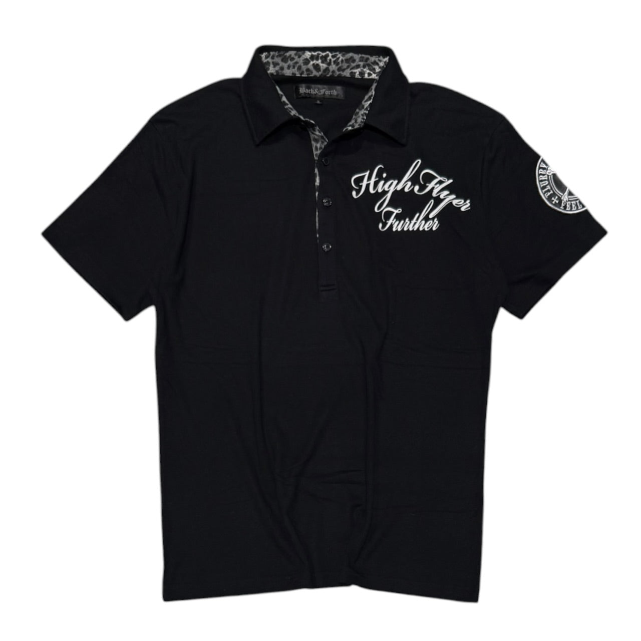 000’s Japanese Script Polo (XL)