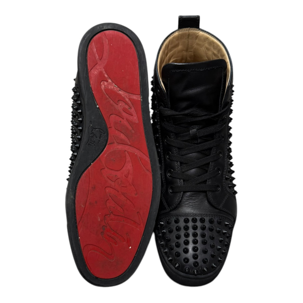 Christian Louboutin Spiked High Tops (EU 42.5 - UK 8.5)