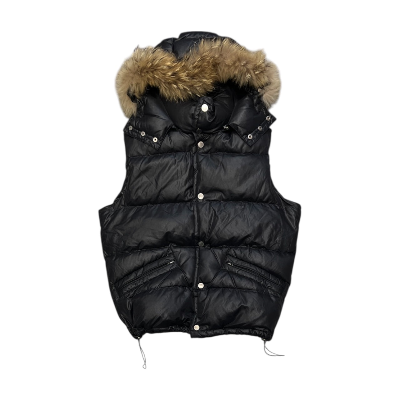 000’s Camp7 Fur Hood Gilet (M)