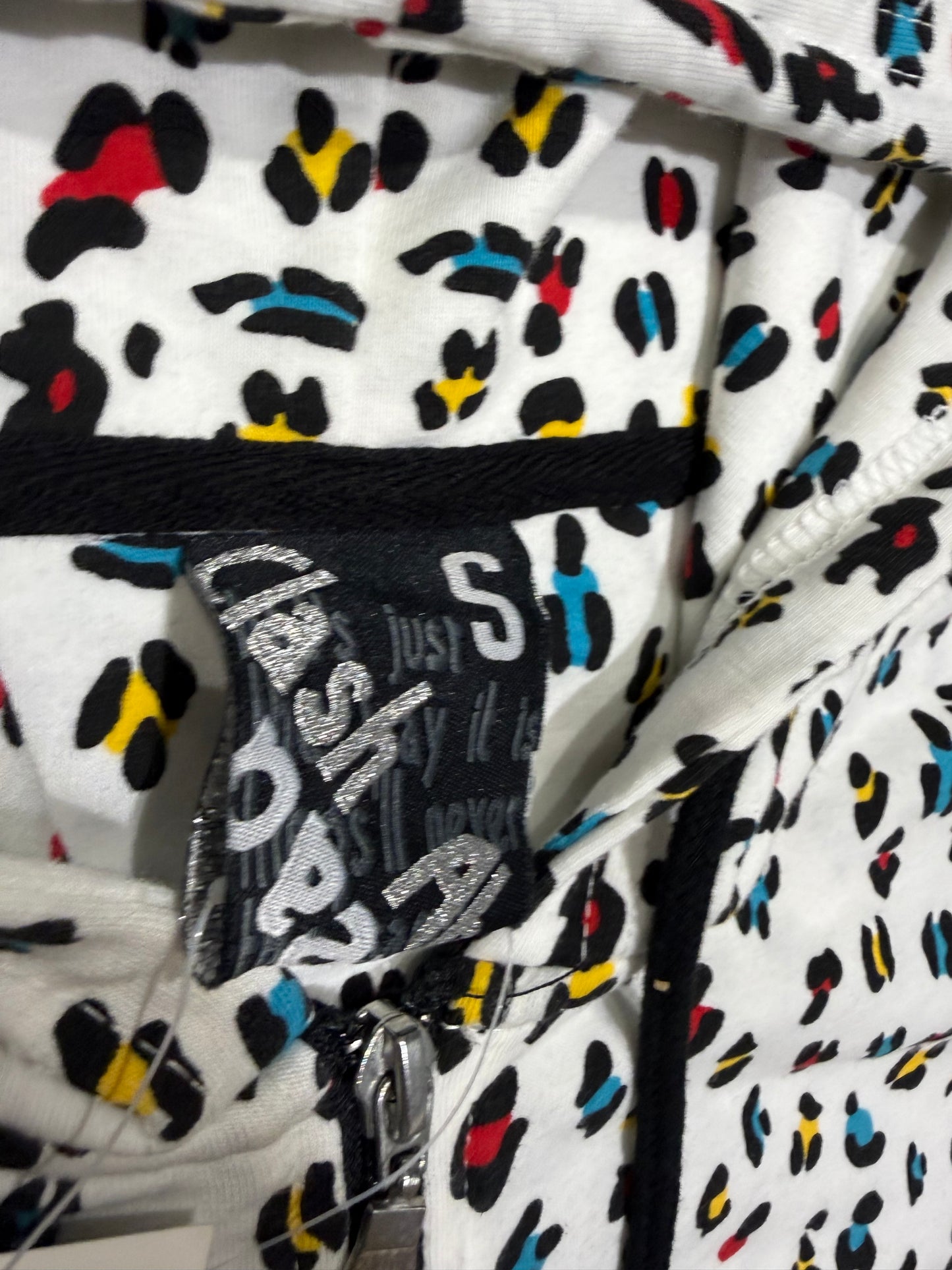 000’s Clash Ahead Leopard Hoodie (XS)