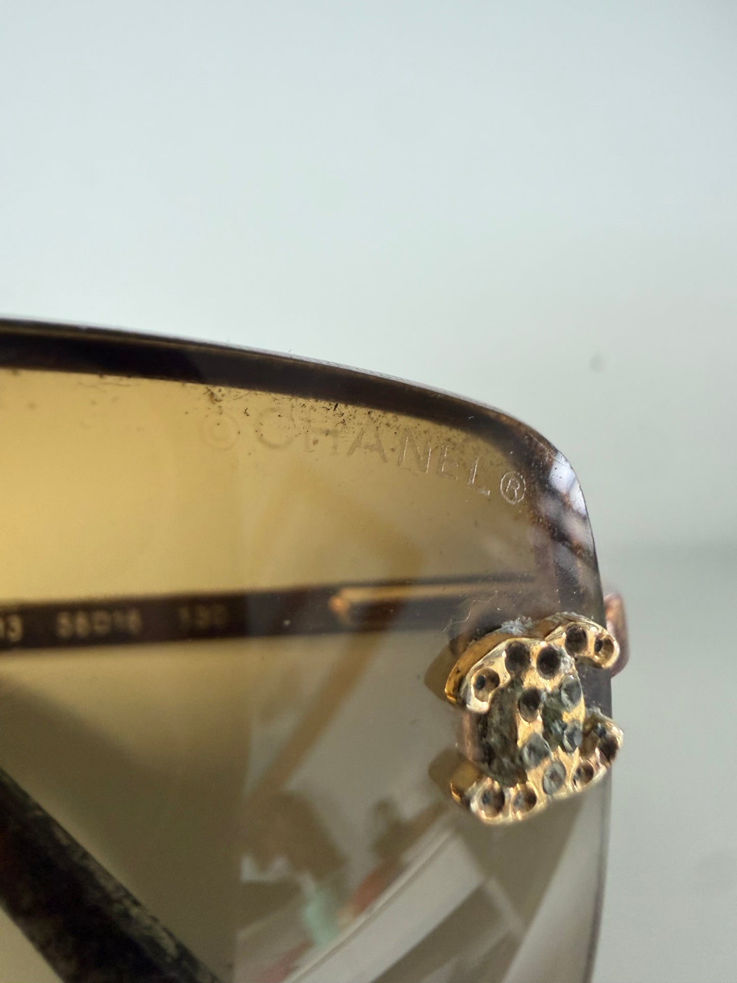 Vintage Chanel Rimless Sunglasses