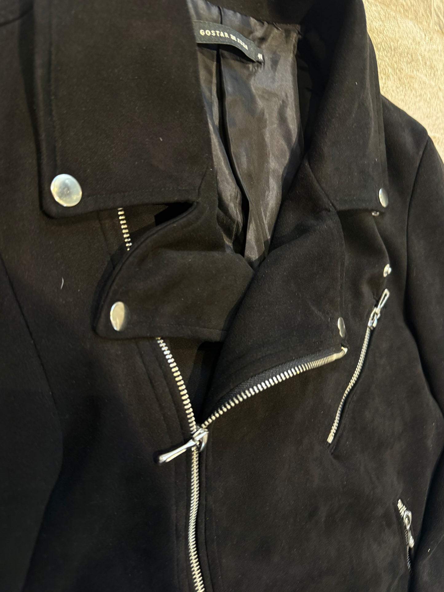 000’s Fuga Asymettrical Zip Riders Jacket (S)