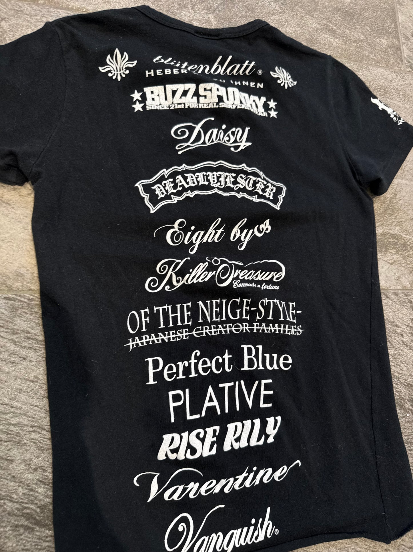 000’s Peace On Mars Skinny Fit Tee (XS)