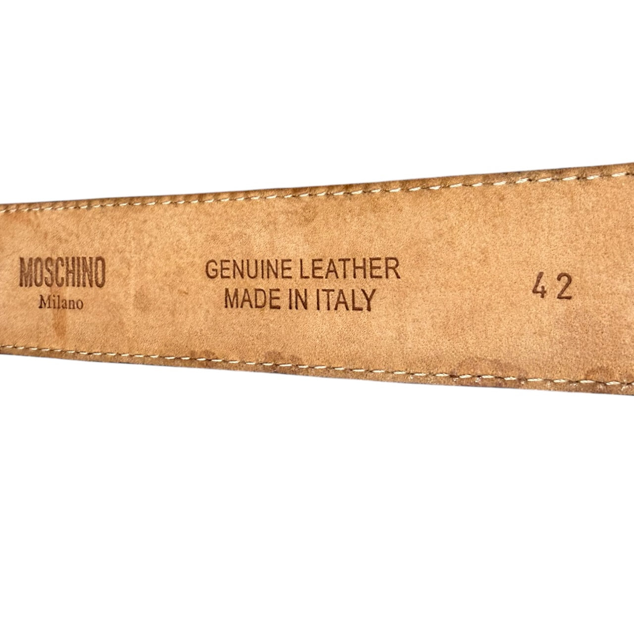 Moschino Patent Leather Belt