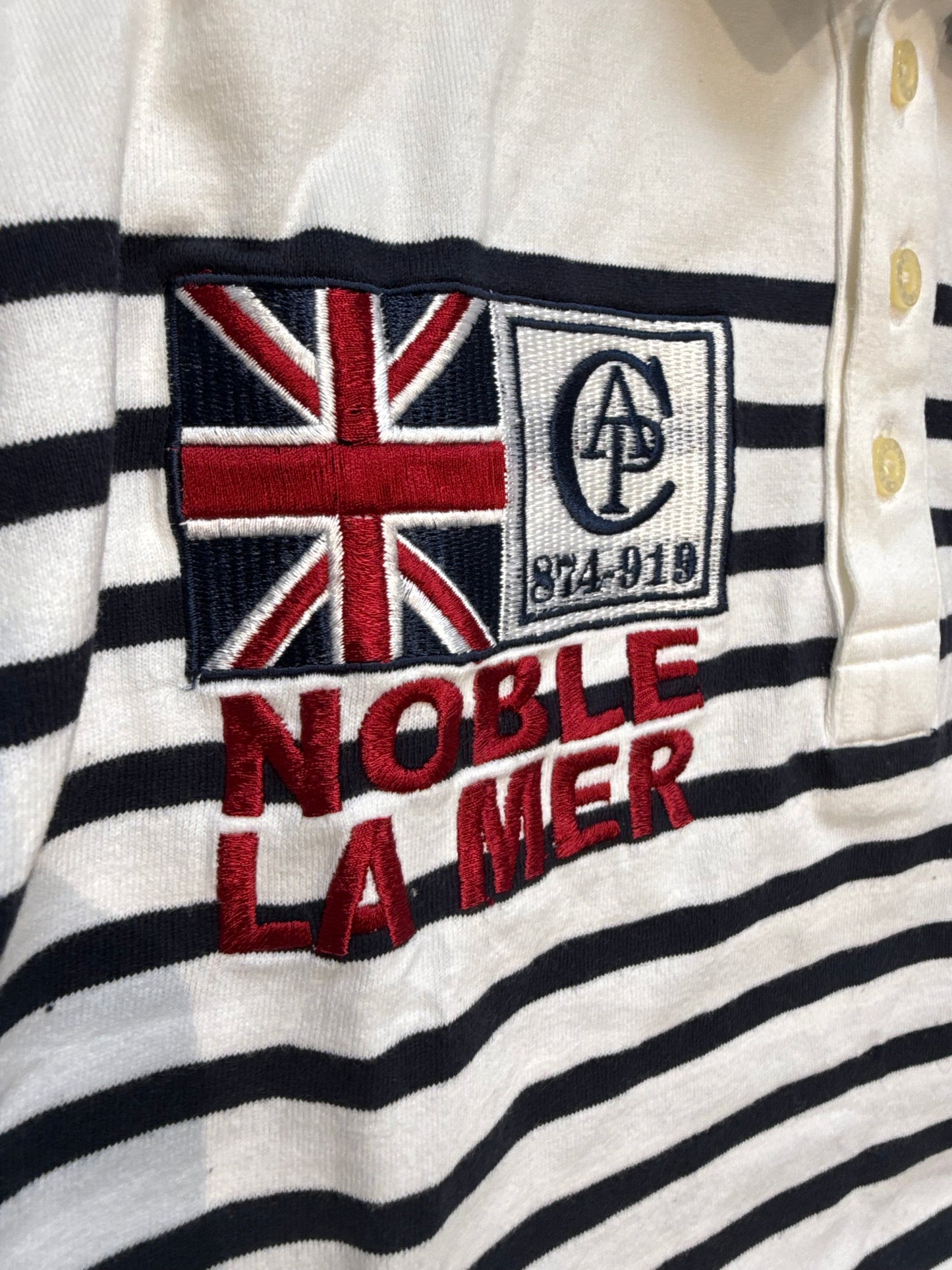 000’s Rattletrap Striped Polo (S)
